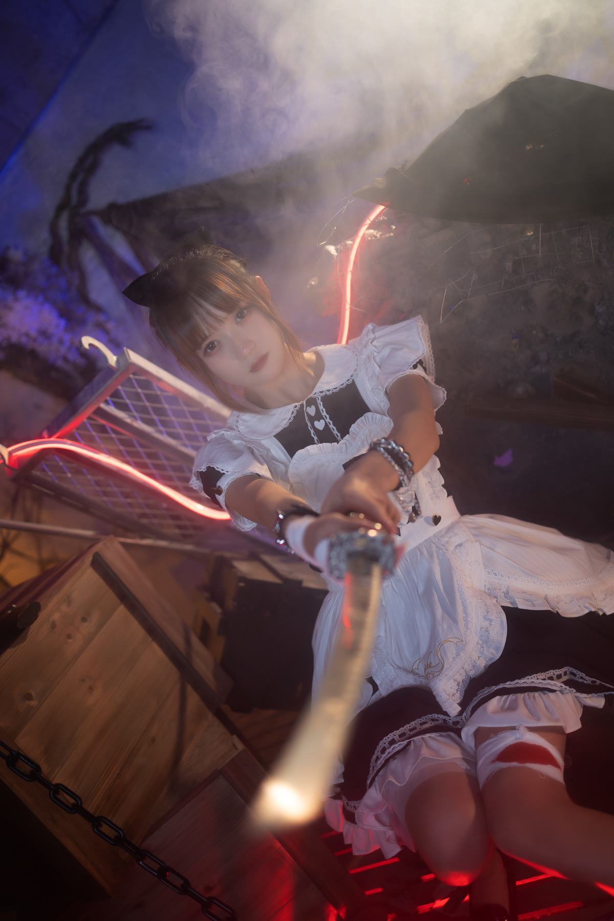 图片[18]-人气Coser@兔子Zzz不吃胡萝卜 战斗女仆 [23P] – 速更版-美库