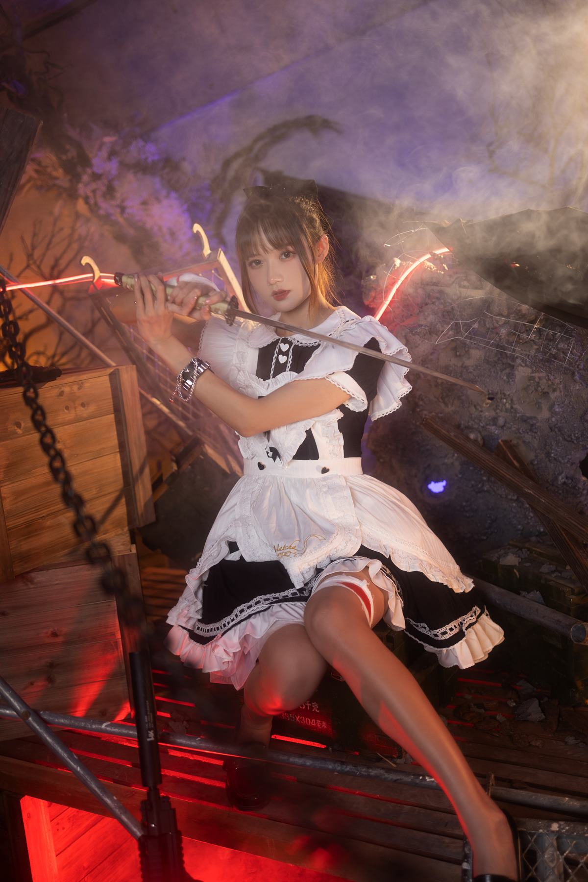 图片[19]-人气Coser@兔子Zzz不吃胡萝卜 战斗女仆 [23P] – 速更版-美库