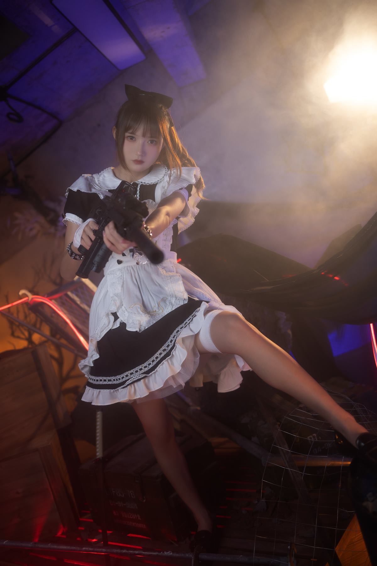 图片[22]-人气Coser@兔子Zzz不吃胡萝卜 战斗女仆 [23P] – 速更版-美库