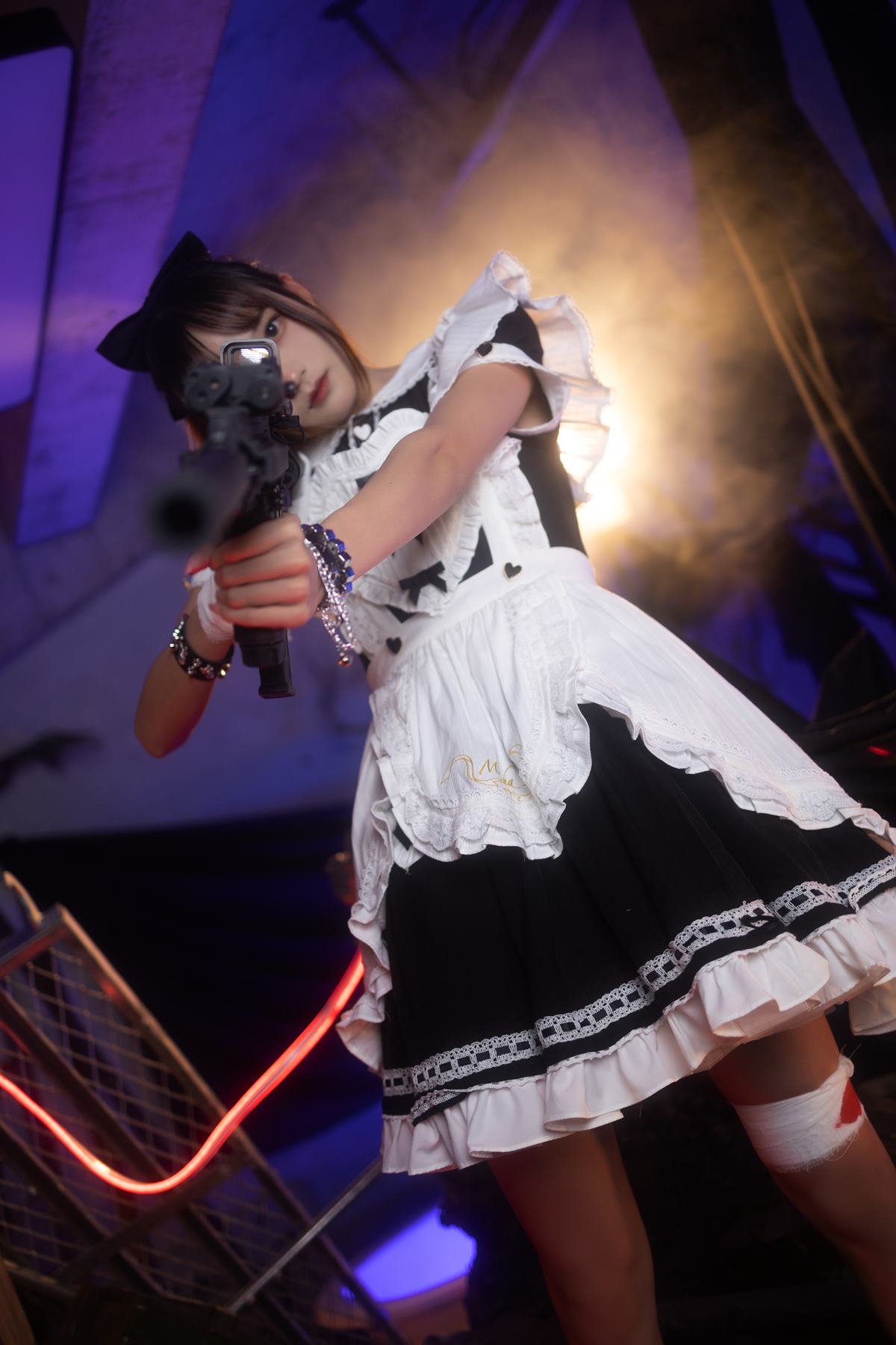 图片[23]-人气Coser@兔子Zzz不吃胡萝卜 战斗女仆 [23P] – 速更版-美库