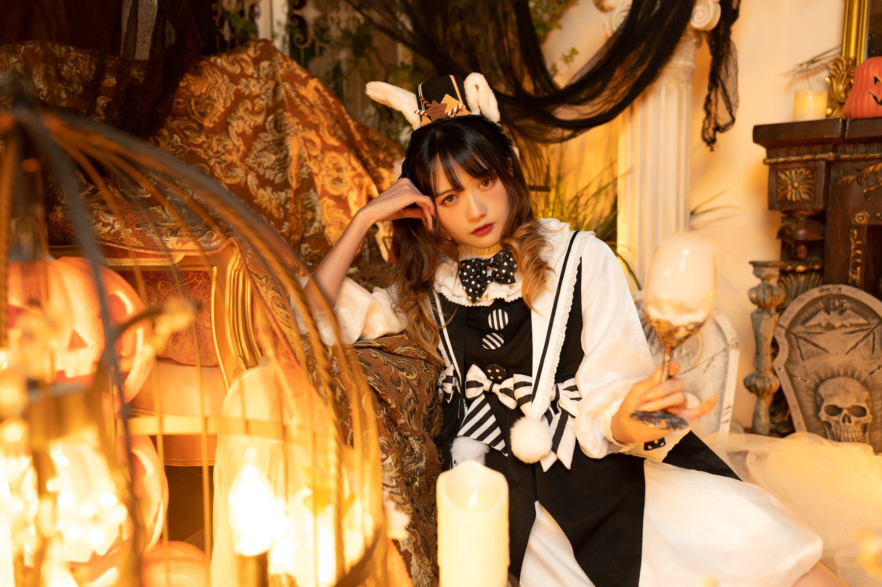 图片[25]-人气Coser@兔子Zzz不吃胡萝卜 魔法少女兔 [26P] – 速更版-美库