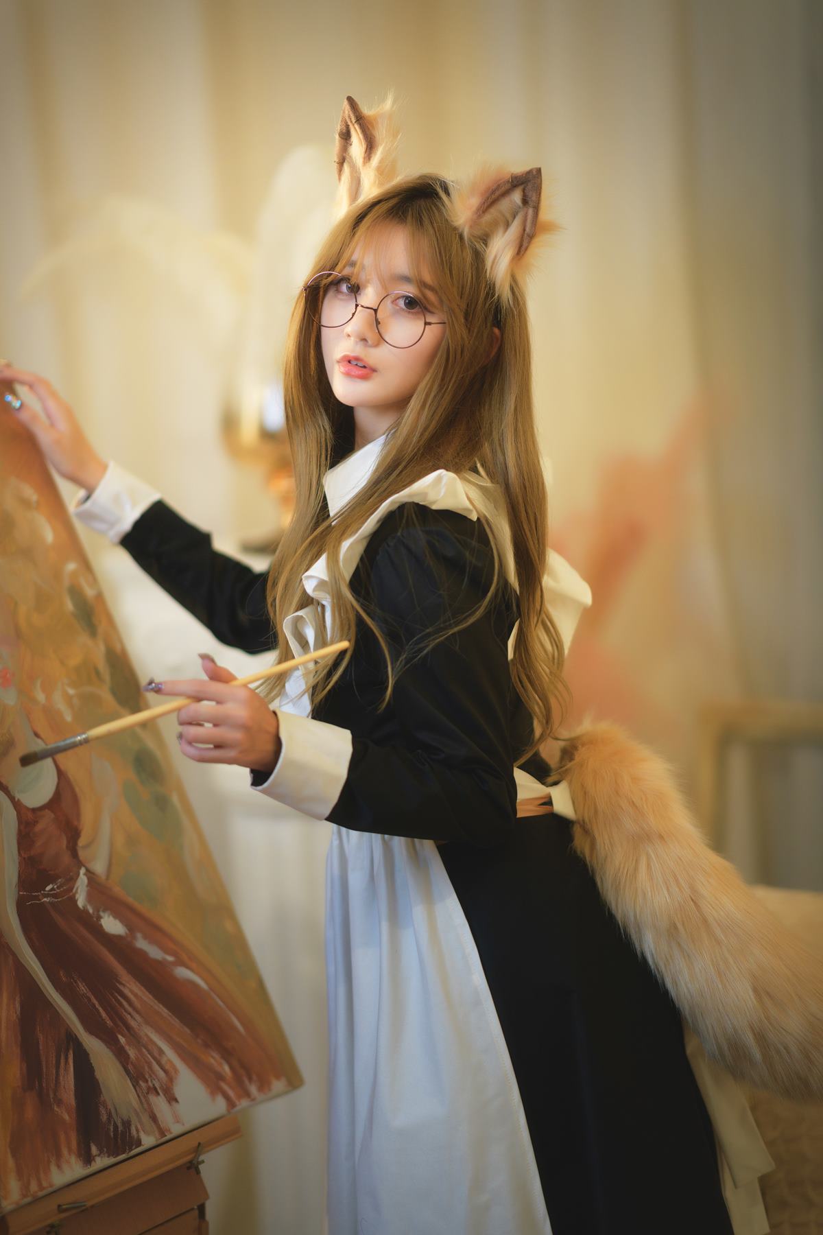图片[13]-人气Coser@兔子Zzz不吃胡萝卜 &Conkon控控&贰加六 魔法屋 [43P] – 速更版-美库
