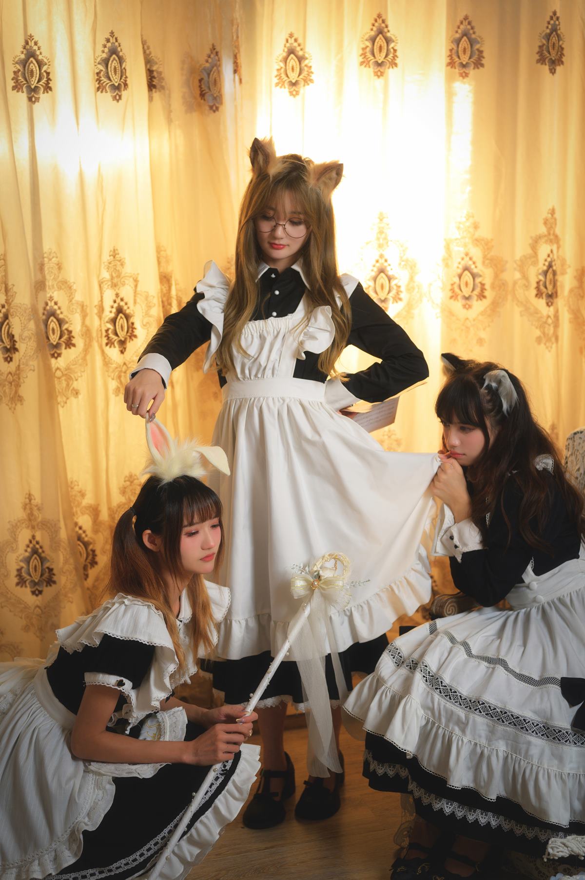 图片[19]-人气Coser@兔子Zzz不吃胡萝卜 &Conkon控控&贰加六 魔法屋 [43P] – 速更版-美库