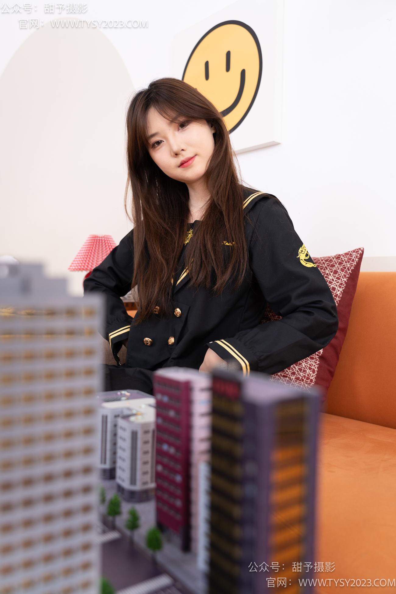 图片[26]-甜予摄影 NO.077 璇璇-JK制服、凉爽高跟鞋、嘿丝（脚尖透明款）、小人国剧情[128P] – 速更版-美库