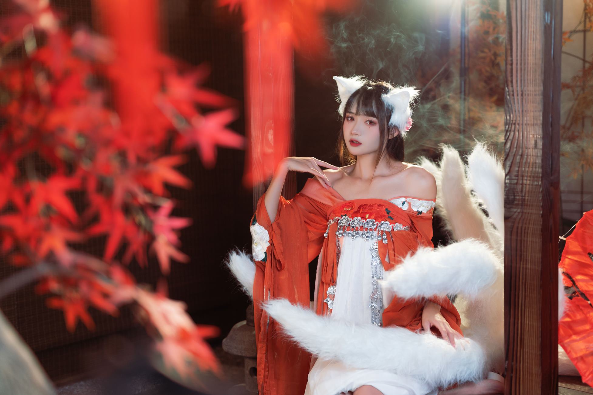 图片[10]-人气Coser@兔子Zzz不吃胡萝卜 九尾狐 [18P] – 速更版-美库
