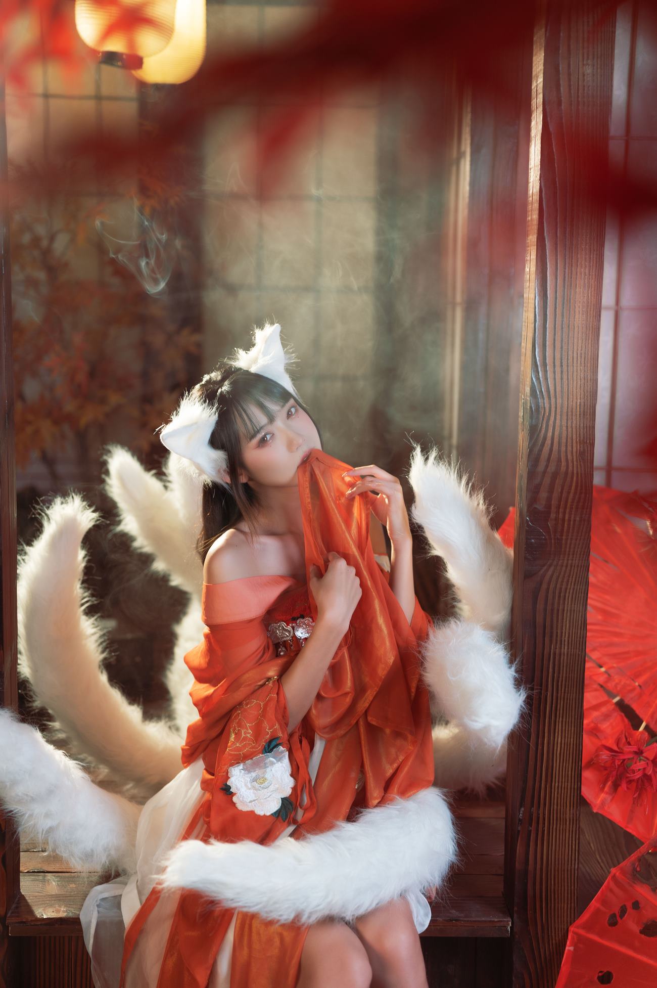 图片[11]-人气Coser@兔子Zzz不吃胡萝卜 九尾狐 [18P] – 速更版-美库