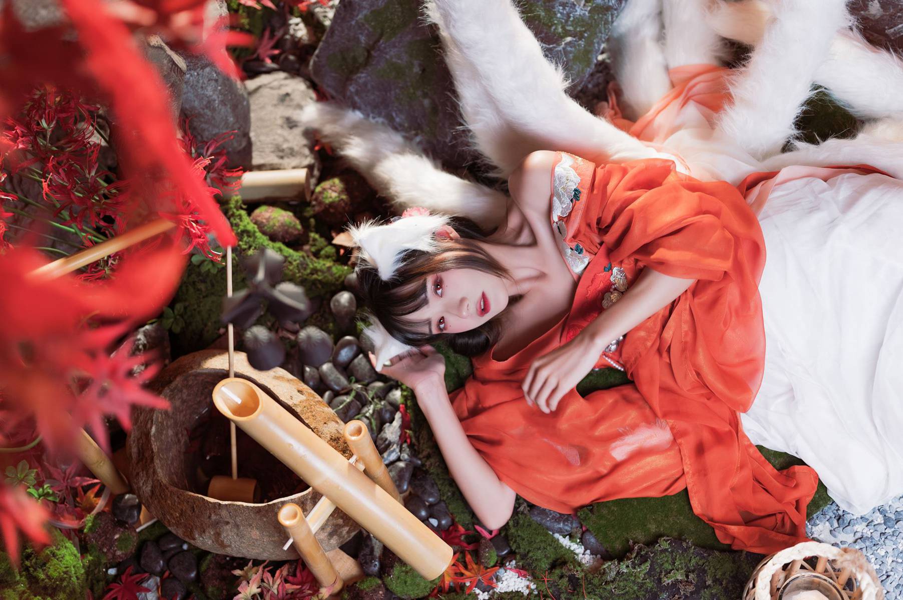 图片[15]-人气Coser@兔子Zzz不吃胡萝卜 九尾狐 [18P] – 速更版-美库