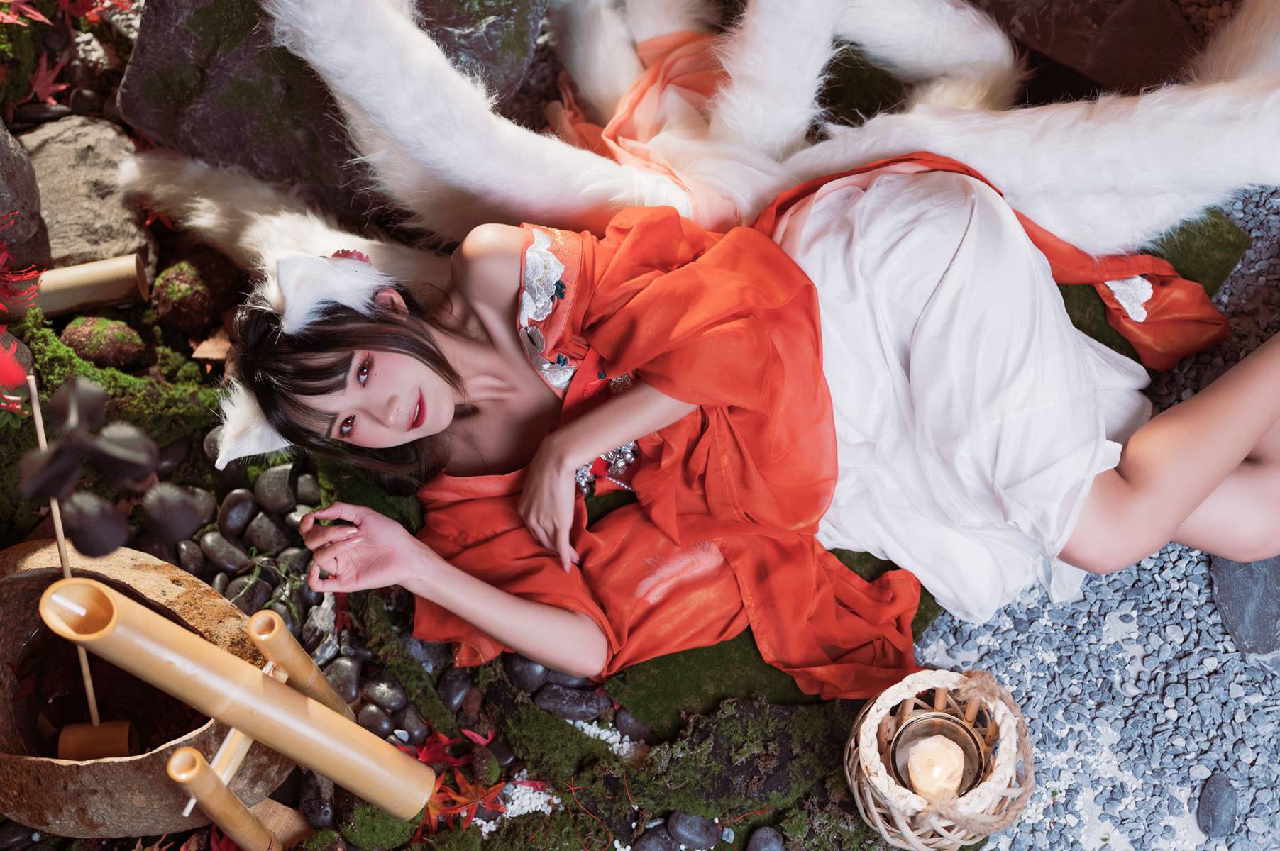 图片[16]-人气Coser@兔子Zzz不吃胡萝卜 九尾狐 [18P] – 速更版-美库