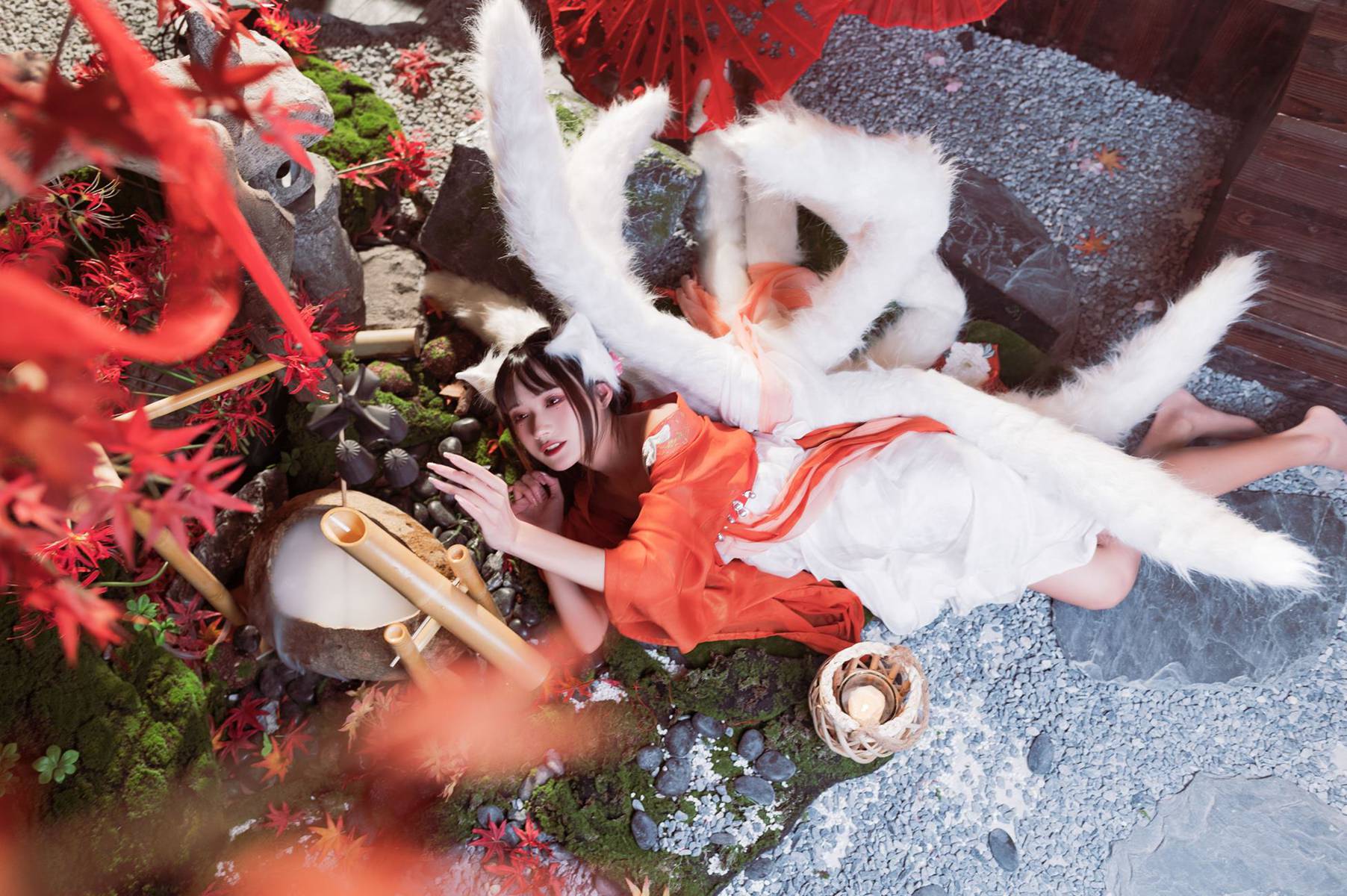 图片[17]-人气Coser@兔子Zzz不吃胡萝卜 九尾狐 [18P] – 速更版-美库