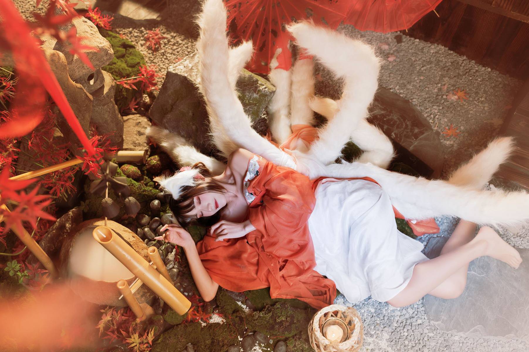 图片[18]-人气Coser@兔子Zzz不吃胡萝卜 九尾狐 [18P] – 速更版-美库