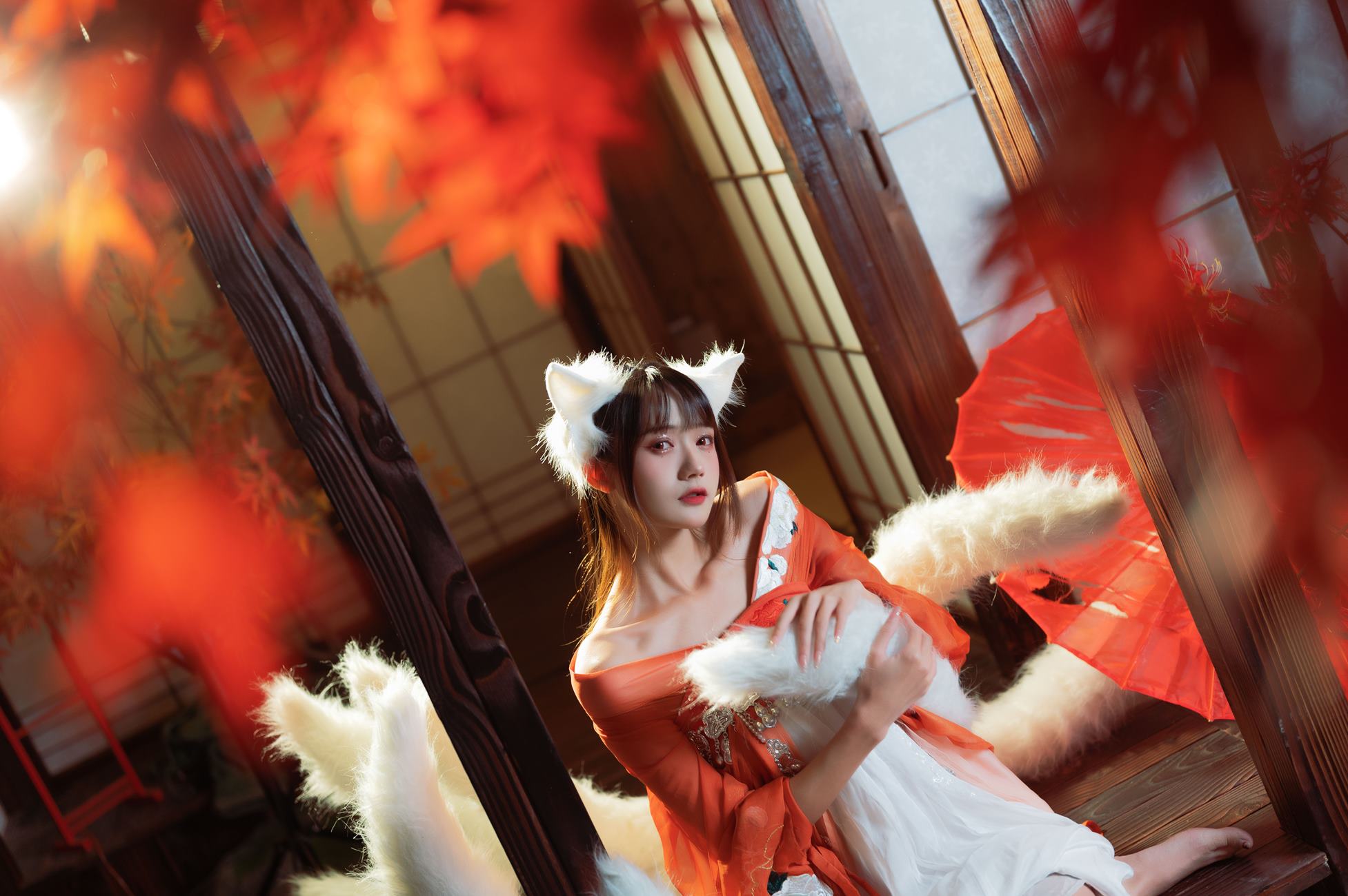 图片[22]-人气Coser@兔子Zzz不吃胡萝卜 九尾狐 [18P] – 速更版-美库