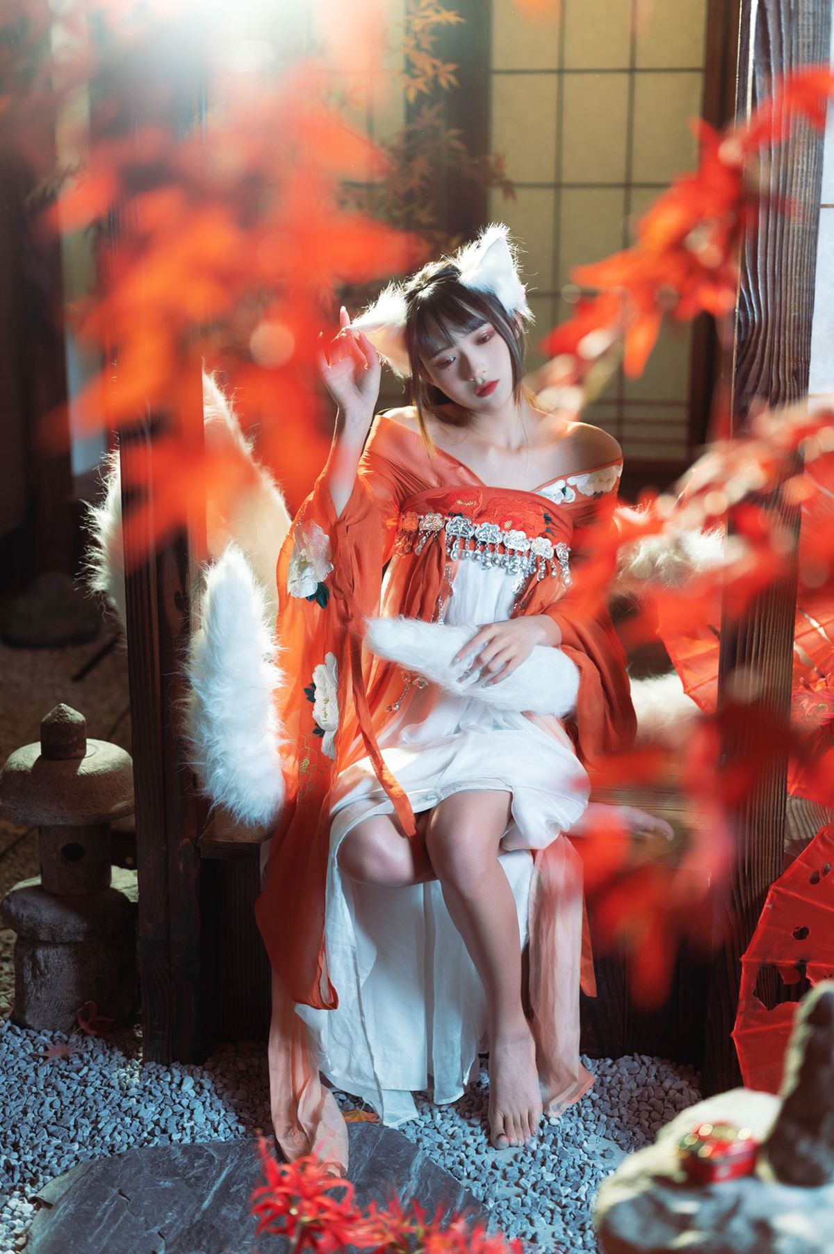 图片[24]-人气Coser@兔子Zzz不吃胡萝卜 九尾狐 [18P] – 速更版-美库