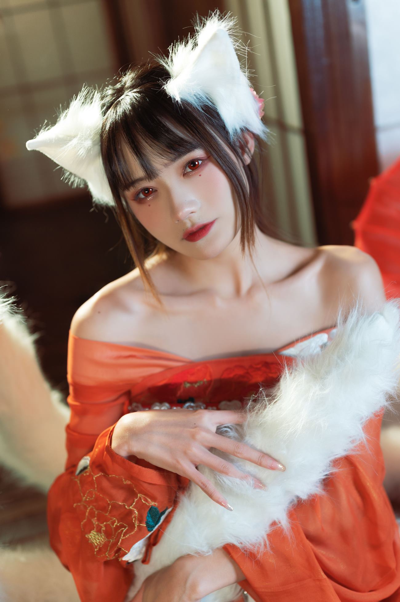 图片[26]-人气Coser@兔子Zzz不吃胡萝卜 九尾狐 [18P] – 速更版-美库
