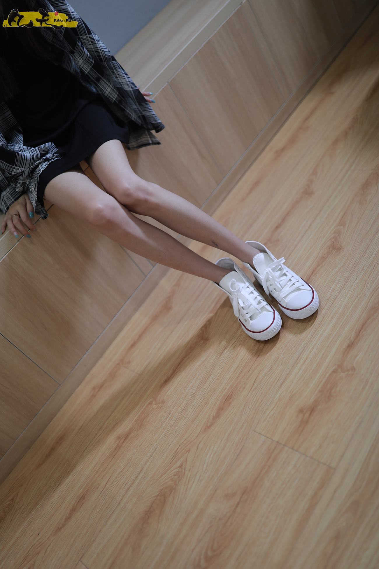 图片[76]-凡夫摄影 NO.0009 – 依茜 高帮帆布鞋黑色棉袜[243P] – 速更版-美库