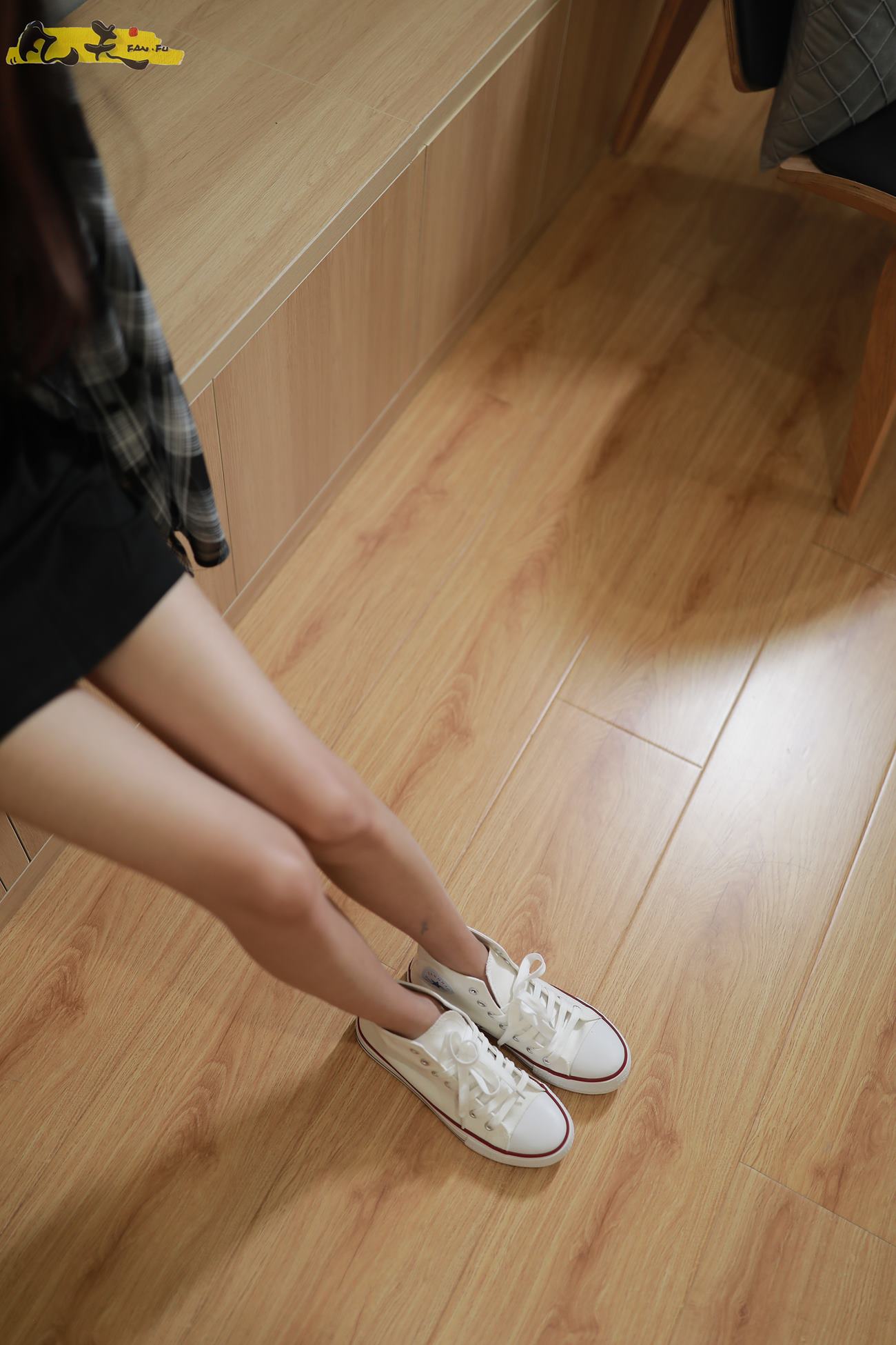 图片[87]-凡夫摄影 NO.0009 – 依茜 高帮帆布鞋黑色棉袜[243P] – 速更版-美库