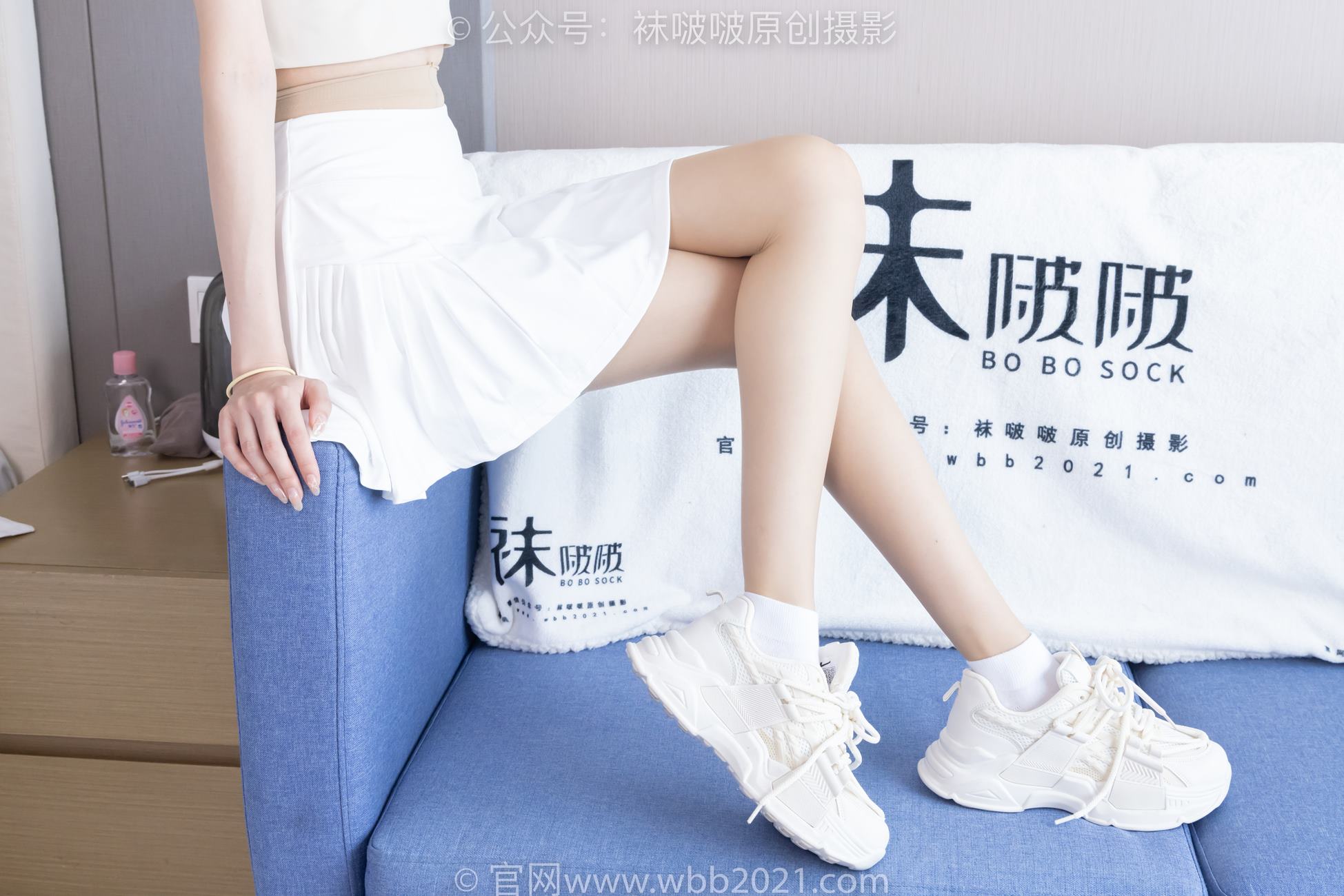 图片[26]-[BoBoSocks袜啵啵]NO.424 稚予-运动鞋、白棉袜、肉丝、腰丝[140P] – 速更版-美库