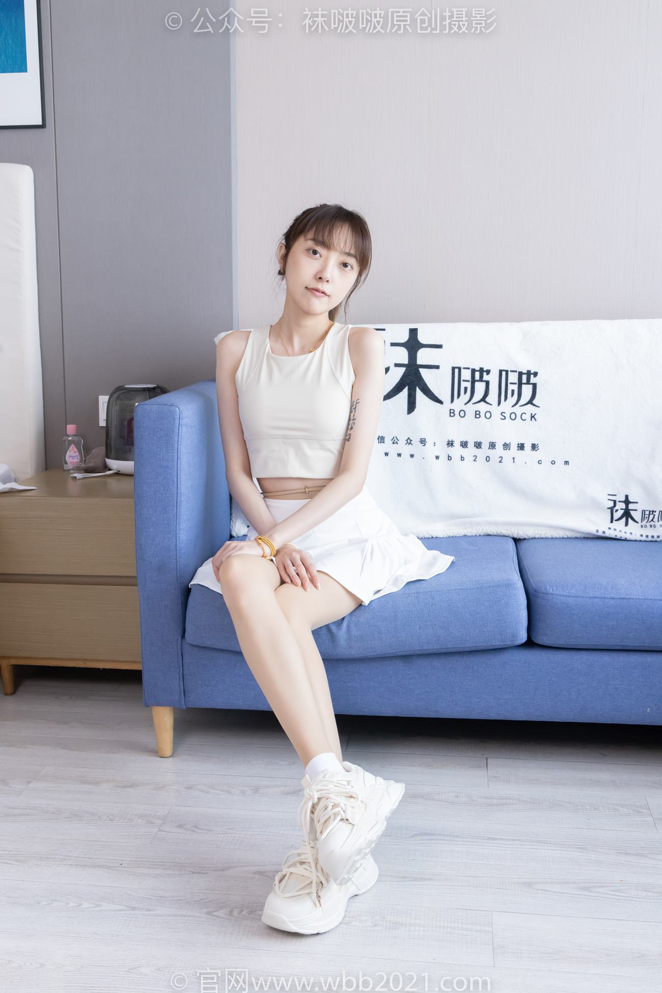 图片[29]-[BoBoSocks袜啵啵]NO.424 稚予-运动鞋、白棉袜、肉丝、腰丝[140P] – 速更版-美库