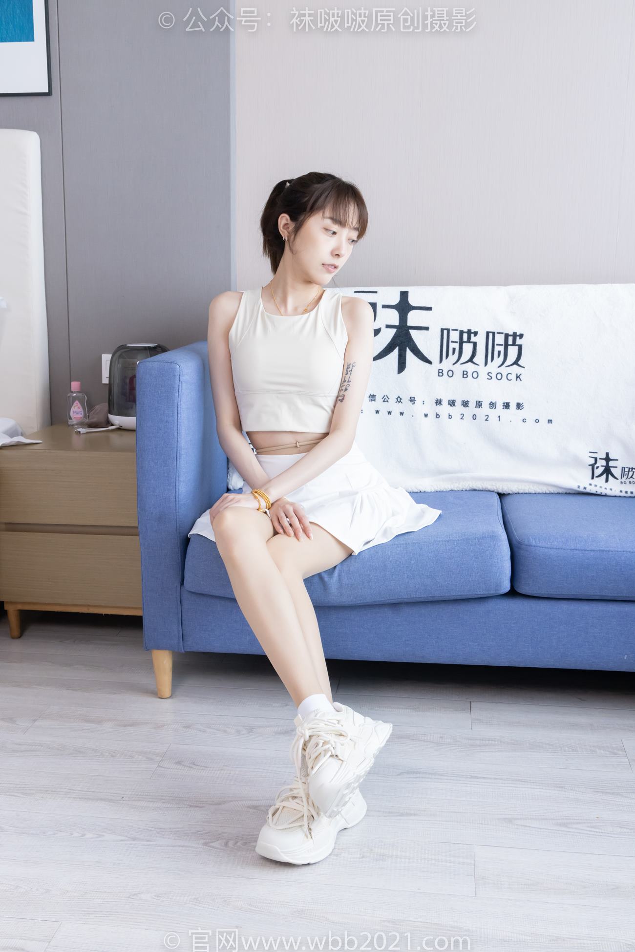 图片[30]-[BoBoSocks袜啵啵]NO.424 稚予-运动鞋、白棉袜、肉丝、腰丝[140P] – 速更版-美库