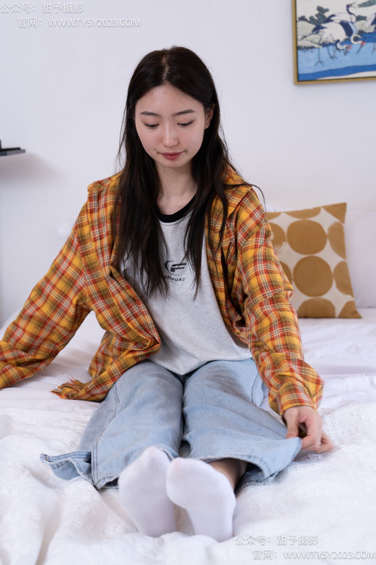 图片[99]-甜予摄影 NO.078期：雪梨-帆布鞋、白棉袜、裸足（完整版）[140P] – 速更版-美库