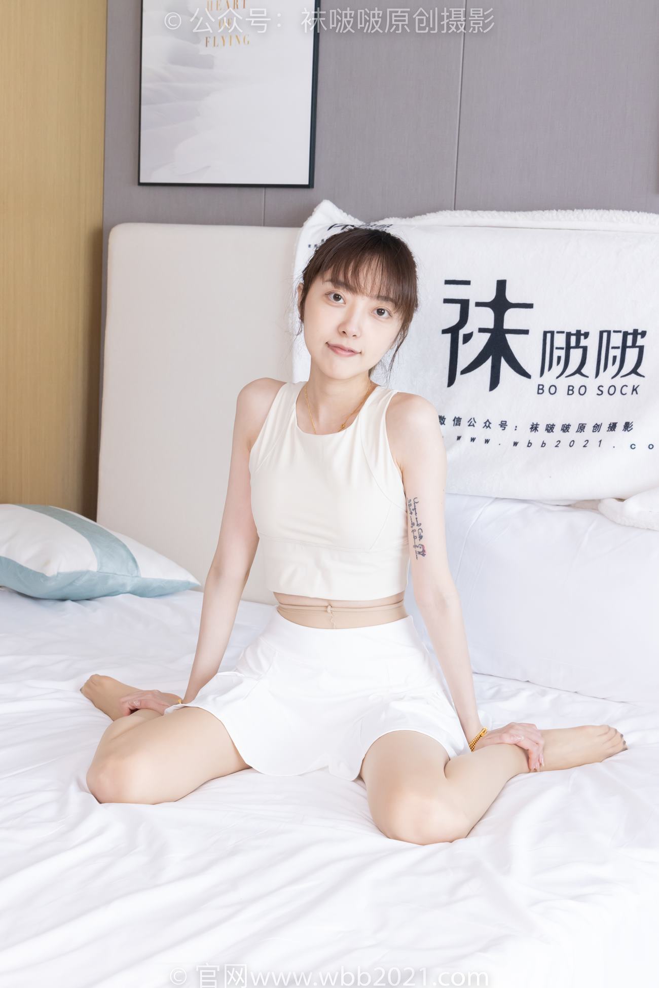 图片[65]-[BoBoSocks袜啵啵]NO.424 稚予-运动鞋、白棉袜、肉丝、腰丝[140P] – 速更版-美库