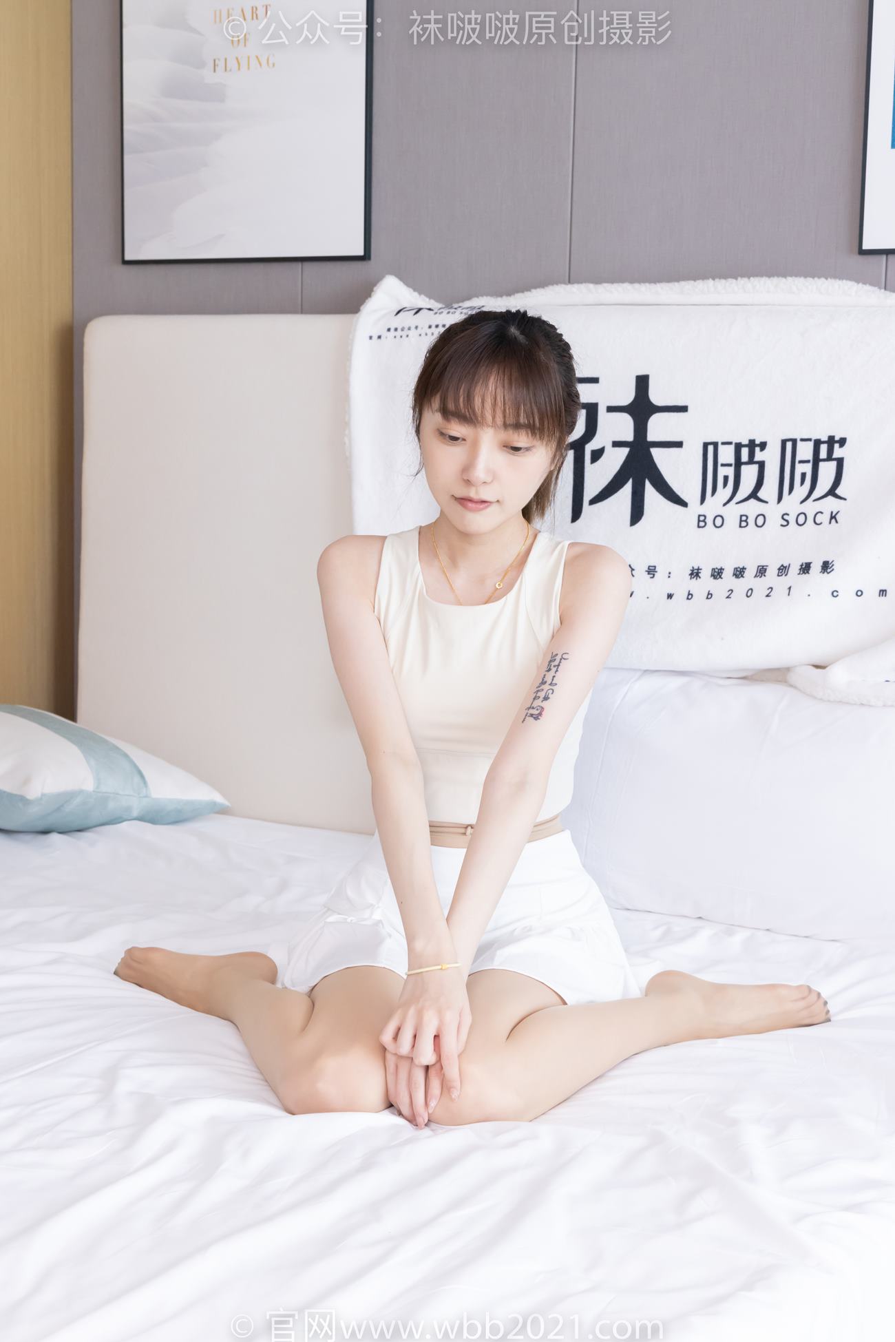 图片[70]-[BoBoSocks袜啵啵]NO.424 稚予-运动鞋、白棉袜、肉丝、腰丝[140P] – 速更版-美库