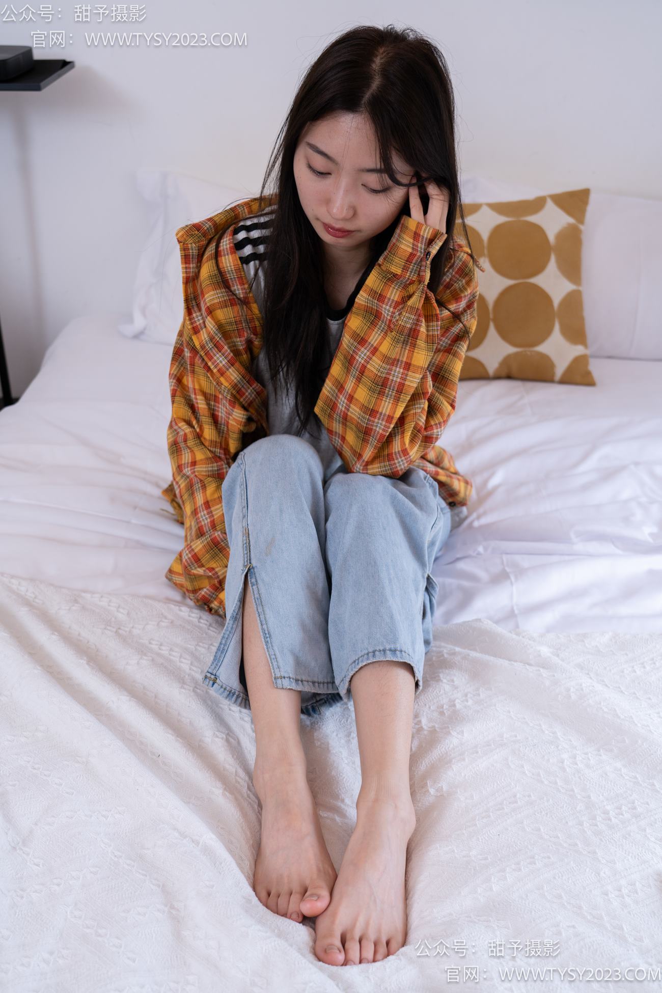 图片[120]-甜予摄影 NO.078期：雪梨-帆布鞋、白棉袜、裸足（完整版）[140P] – 速更版-美库