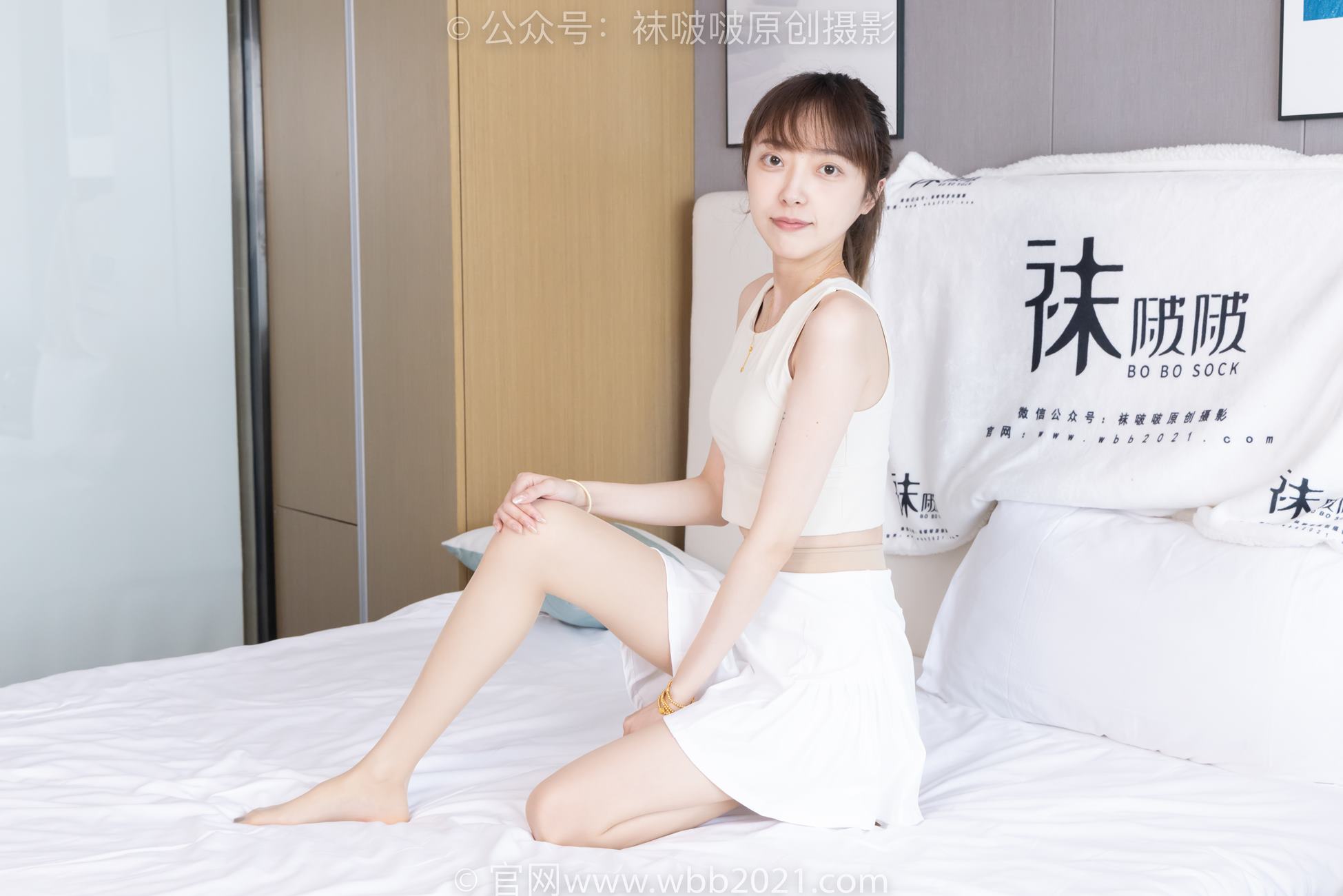 图片[79]-[BoBoSocks袜啵啵]NO.424 稚予-运动鞋、白棉袜、肉丝、腰丝[140P] – 速更版-美库