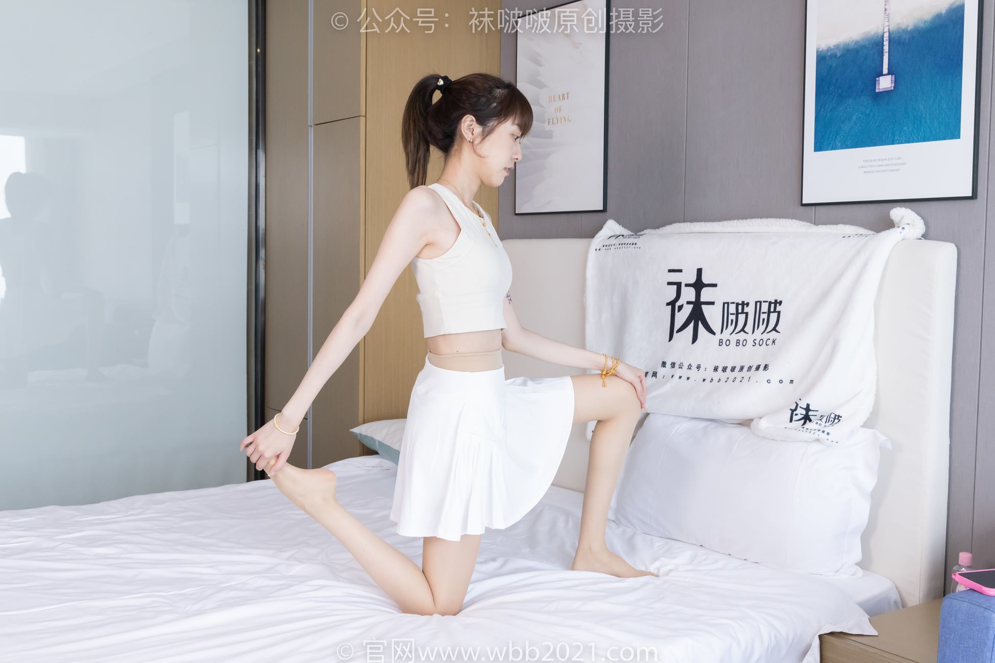 图片[82]-[BoBoSocks袜啵啵]NO.424 稚予-运动鞋、白棉袜、肉丝、腰丝[140P] – 速更版-美库