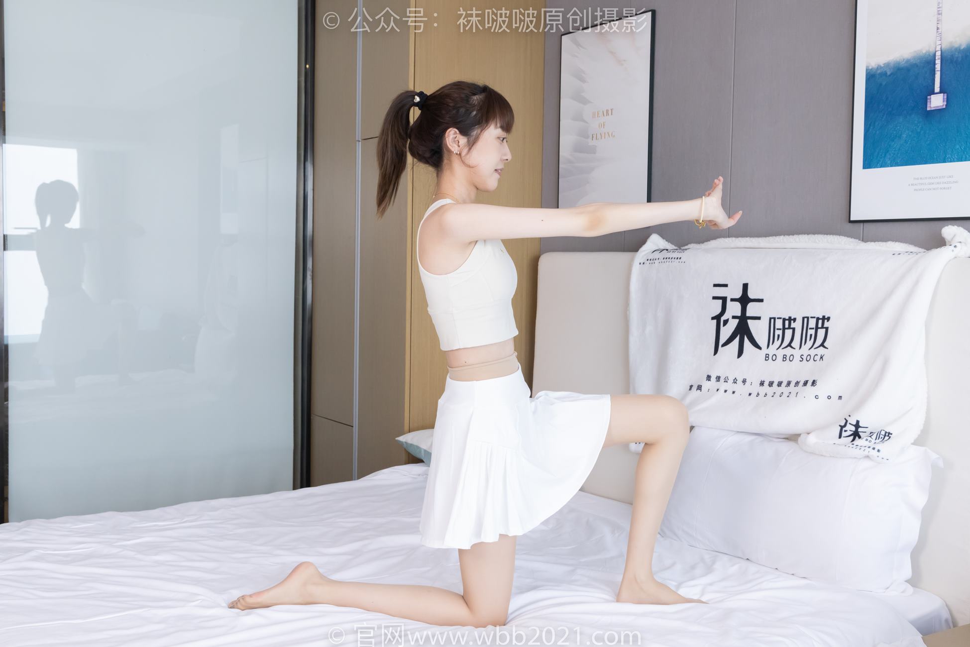 图片[83]-[BoBoSocks袜啵啵]NO.424 稚予-运动鞋、白棉袜、肉丝、腰丝[140P] – 速更版-美库