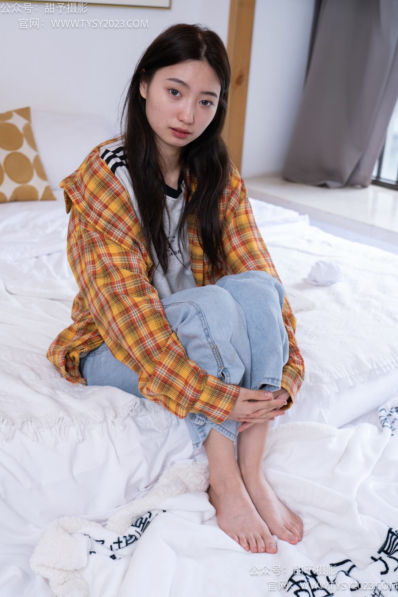 图片[140]-甜予摄影 NO.078期：雪梨-帆布鞋、白棉袜、裸足（完整版）[140P] – 速更版-美库