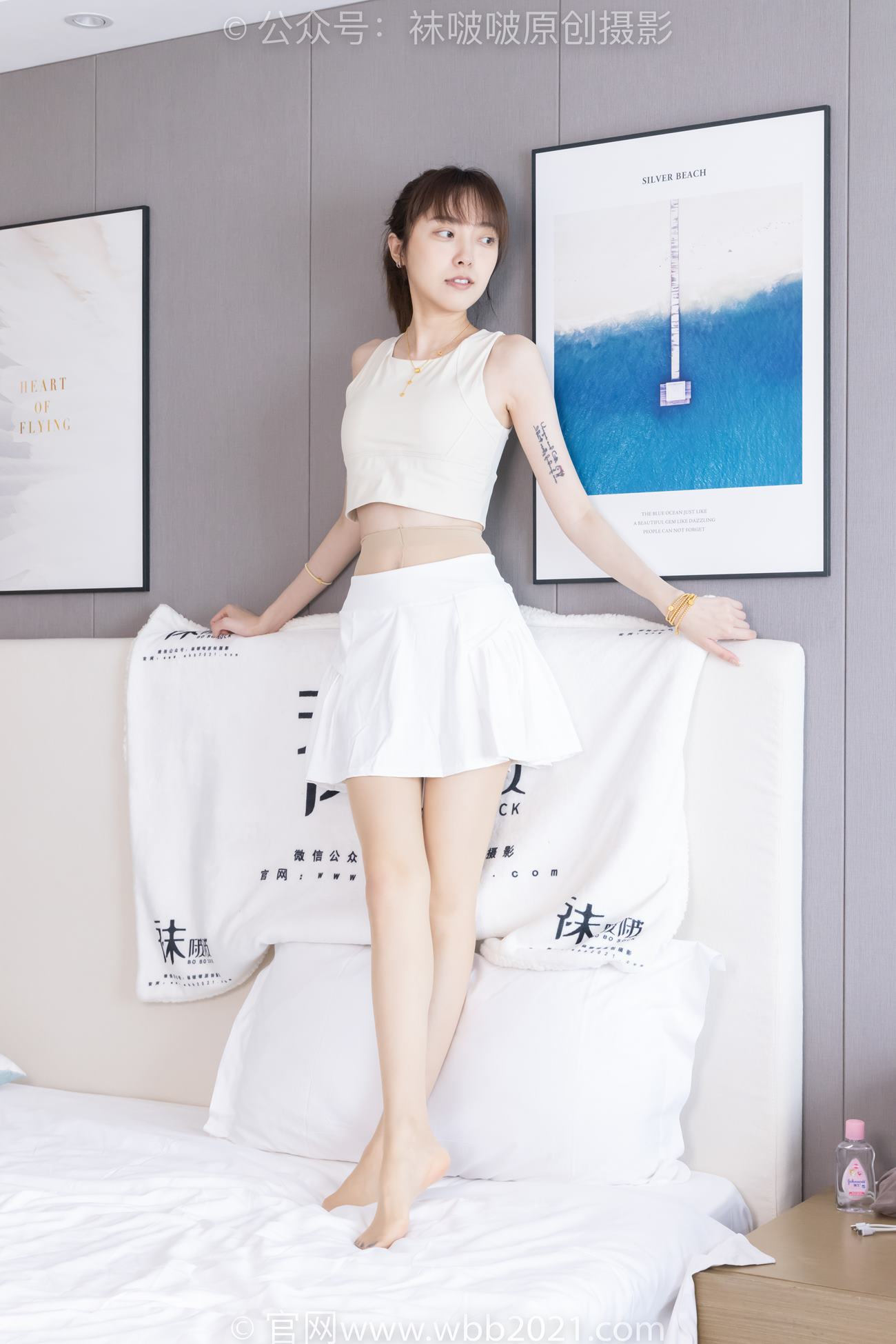 图片[98]-[BoBoSocks袜啵啵]NO.424 稚予-运动鞋、白棉袜、肉丝、腰丝[140P] – 速更版-美库