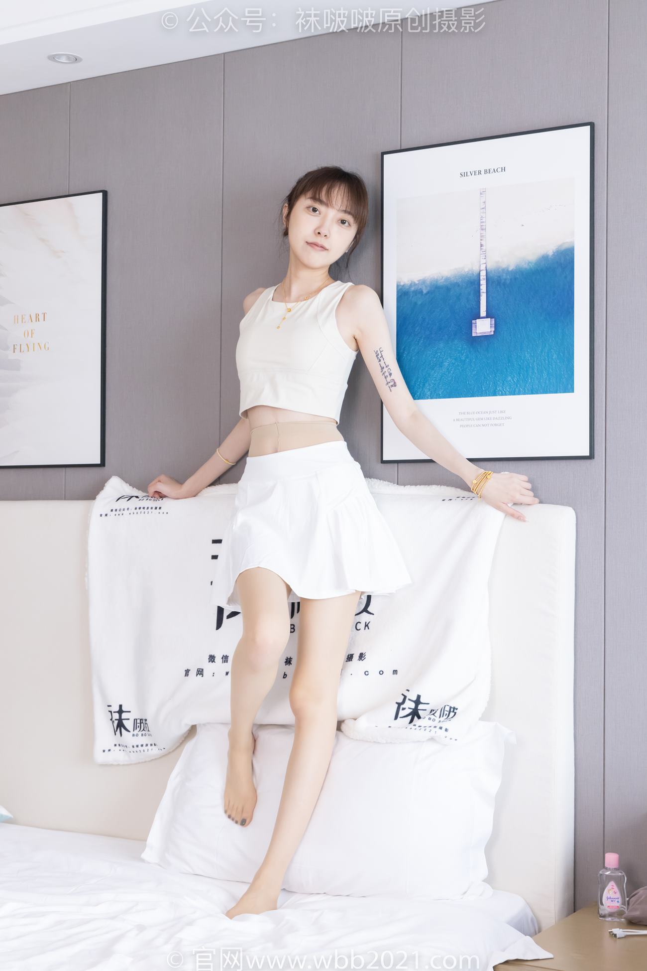 图片[99]-[BoBoSocks袜啵啵]NO.424 稚予-运动鞋、白棉袜、肉丝、腰丝[140P] – 速更版-美库