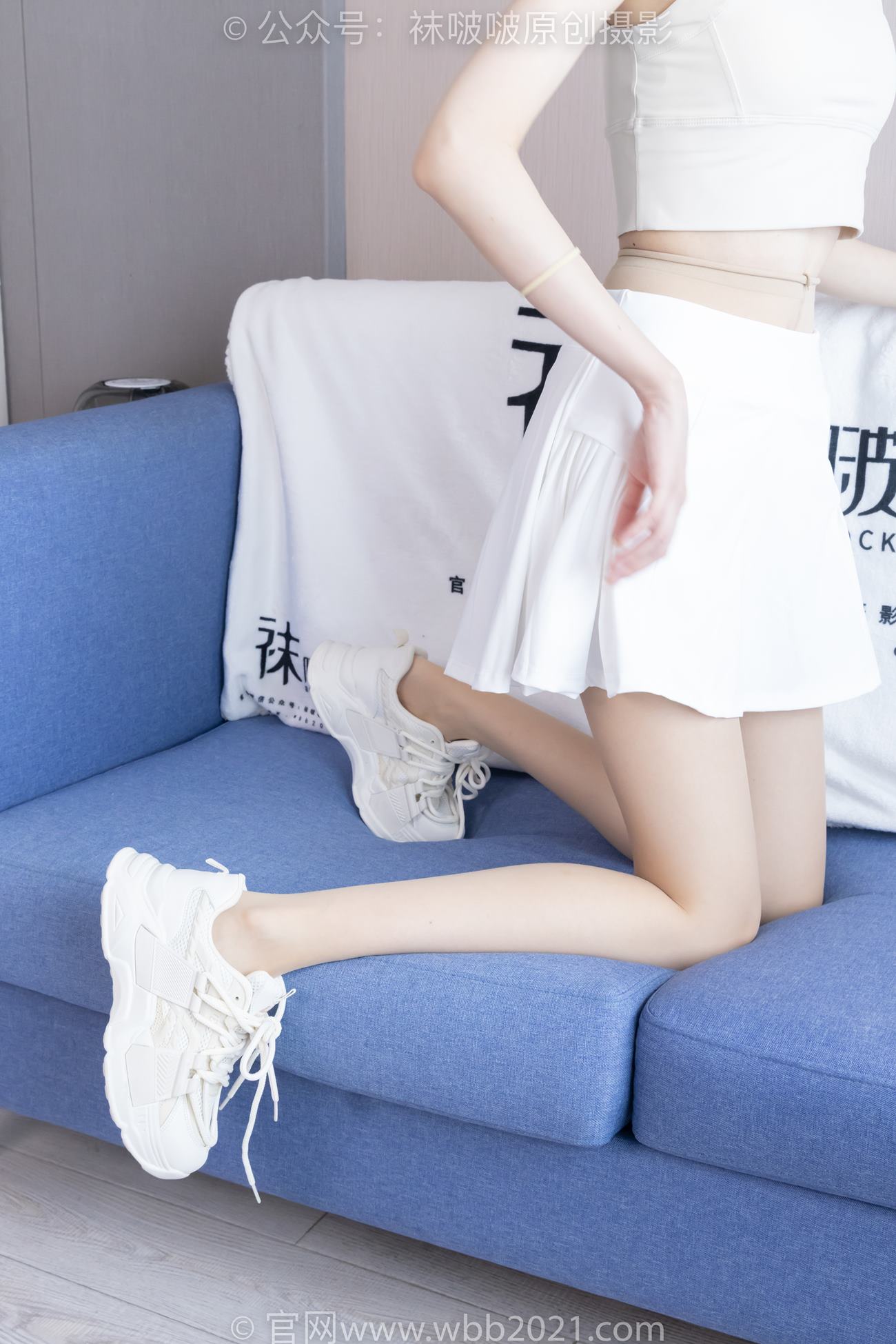 图片[127]-[BoBoSocks袜啵啵]NO.424 稚予-运动鞋、白棉袜、肉丝、腰丝[140P] – 速更版-美库