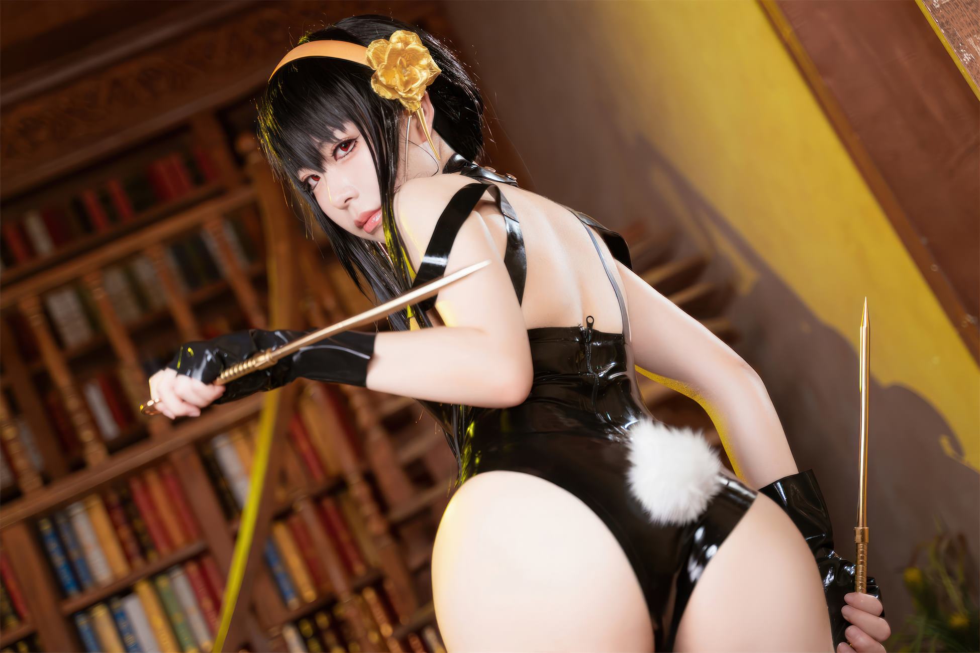 图片[24]-虎森森 – 间谍过家家 约尔兔女郎[30P] – 速更版-美库