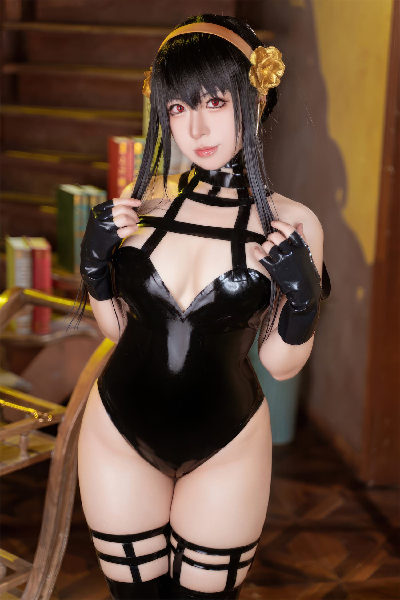 图片[27]-虎森森 – 间谍过家家 约尔兔女郎[30P] – 速更版-美库