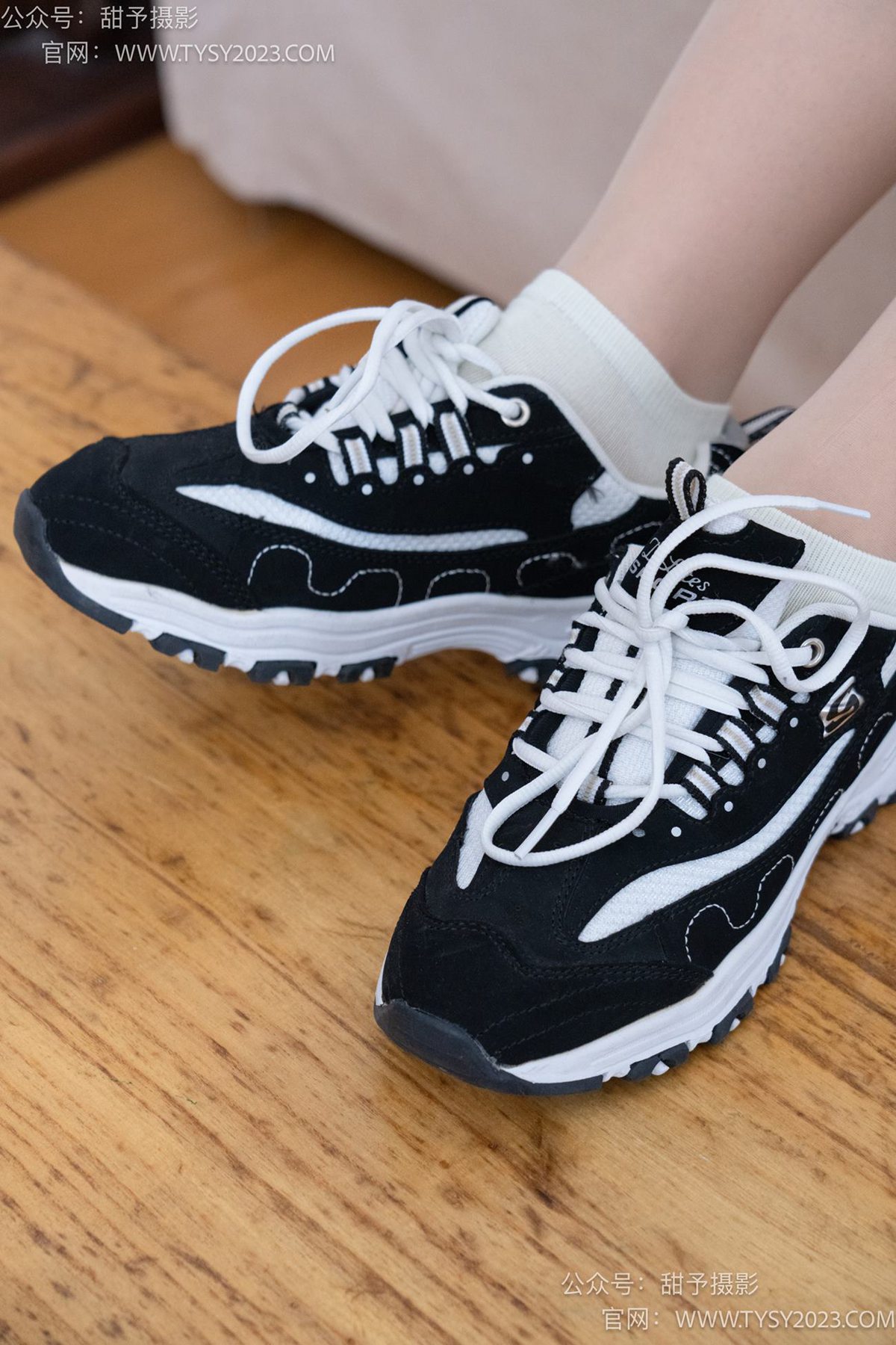 图片[10]-甜予摄影 NO.079期：小云-运动鞋、白棉袜、肉丝（脚尖加固款）[139P] – 速更版-美库