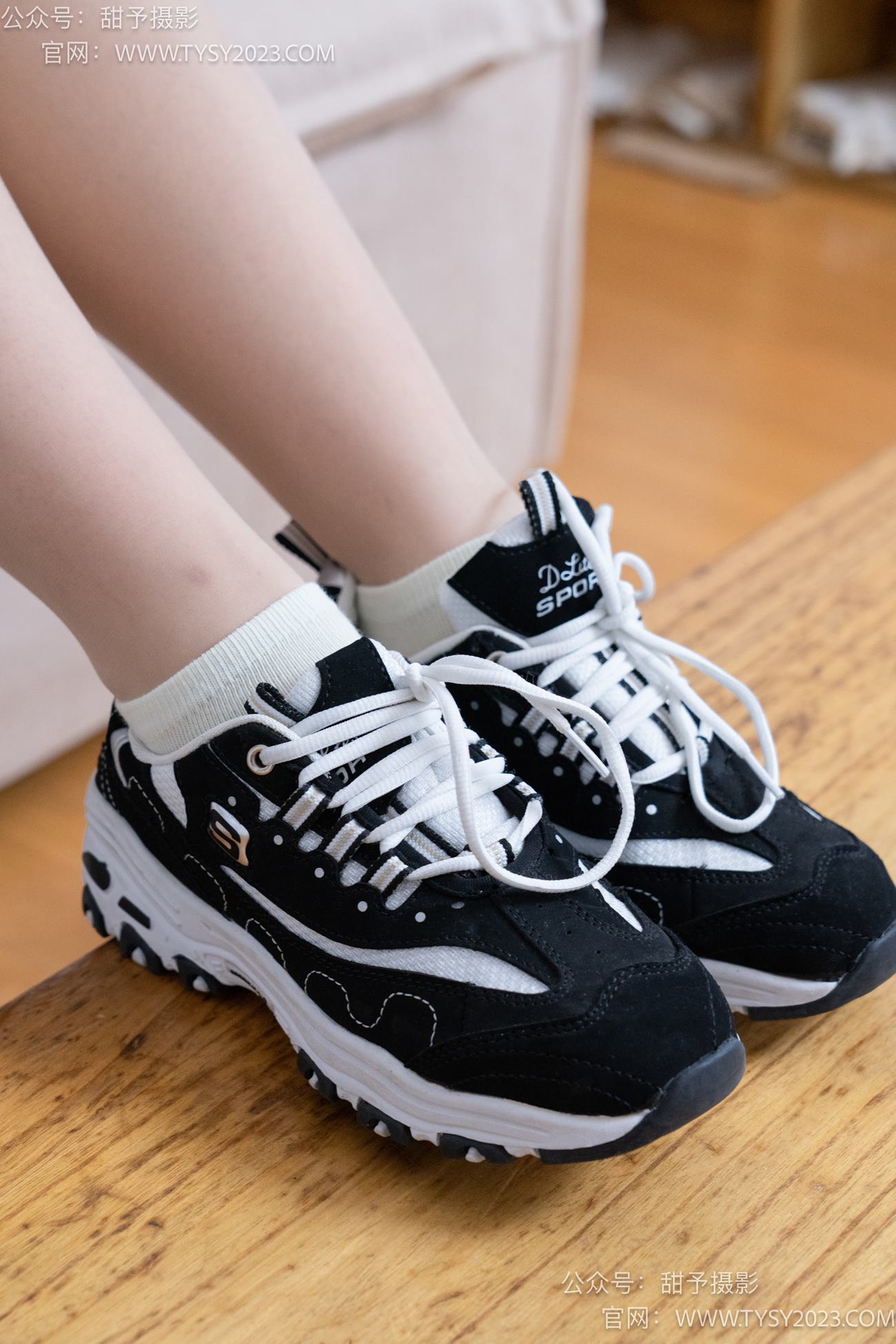 图片[14]-甜予摄影 NO.079期：小云-运动鞋、白棉袜、肉丝（脚尖加固款）[139P] – 速更版-美库