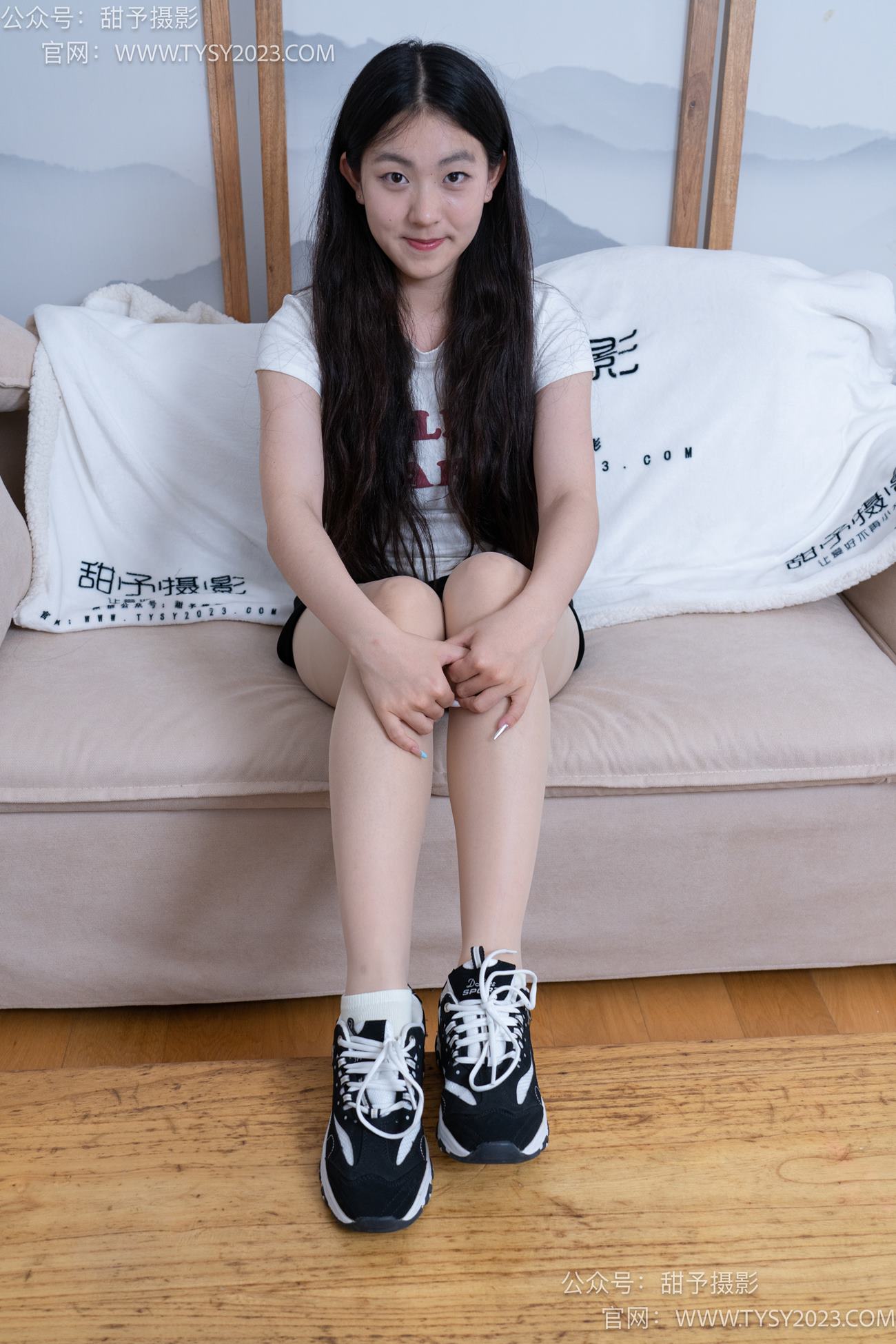 图片[15]-甜予摄影 NO.079期：小云-运动鞋、白棉袜、肉丝（脚尖加固款）[139P] – 速更版-美库