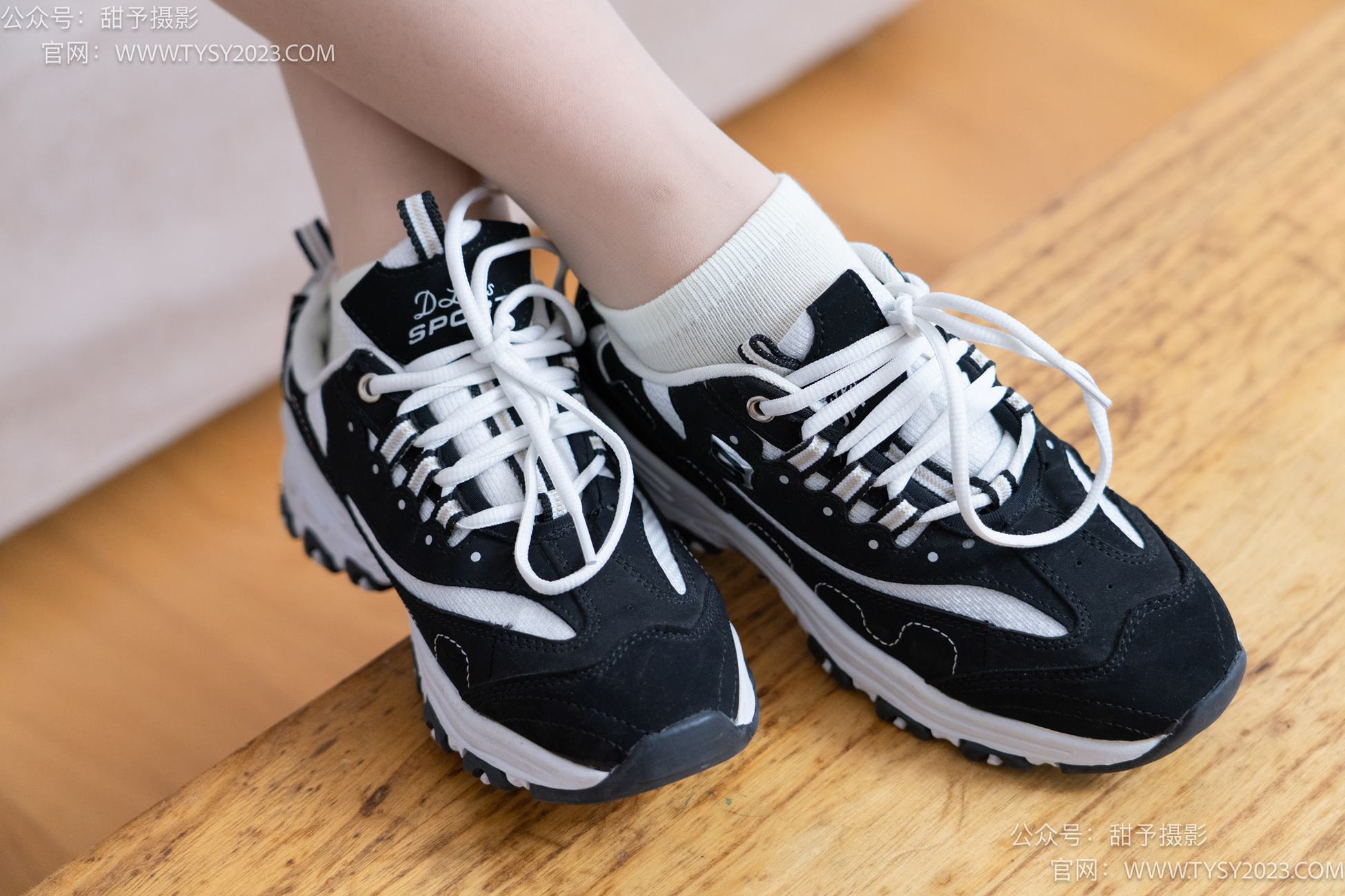 图片[22]-甜予摄影 NO.079期：小云-运动鞋、白棉袜、肉丝（脚尖加固款）[139P] – 速更版-美库