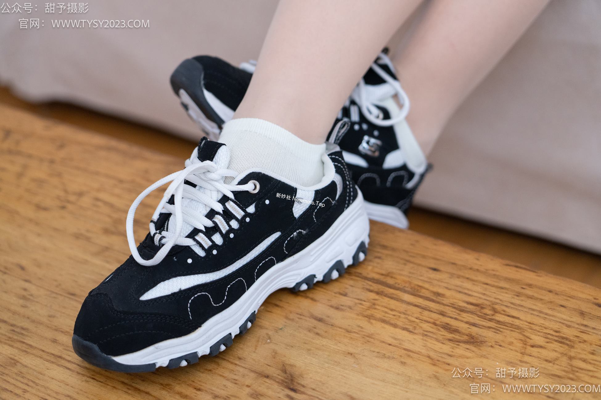 图片[23]-甜予摄影 NO.079期：小云-运动鞋、白棉袜、肉丝（脚尖加固款）[139P] – 速更版-美库