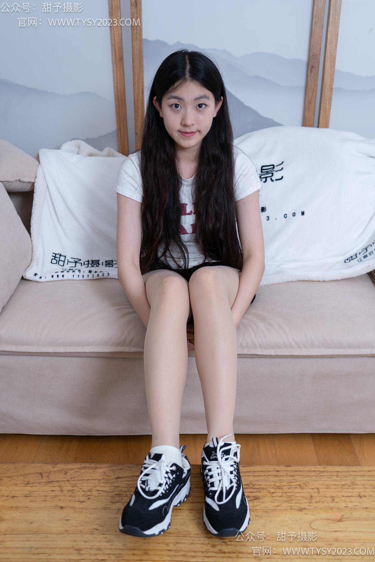 图片[25]-甜予摄影 NO.079期：小云-运动鞋、白棉袜、肉丝（脚尖加固款）[139P] – 速更版-美库