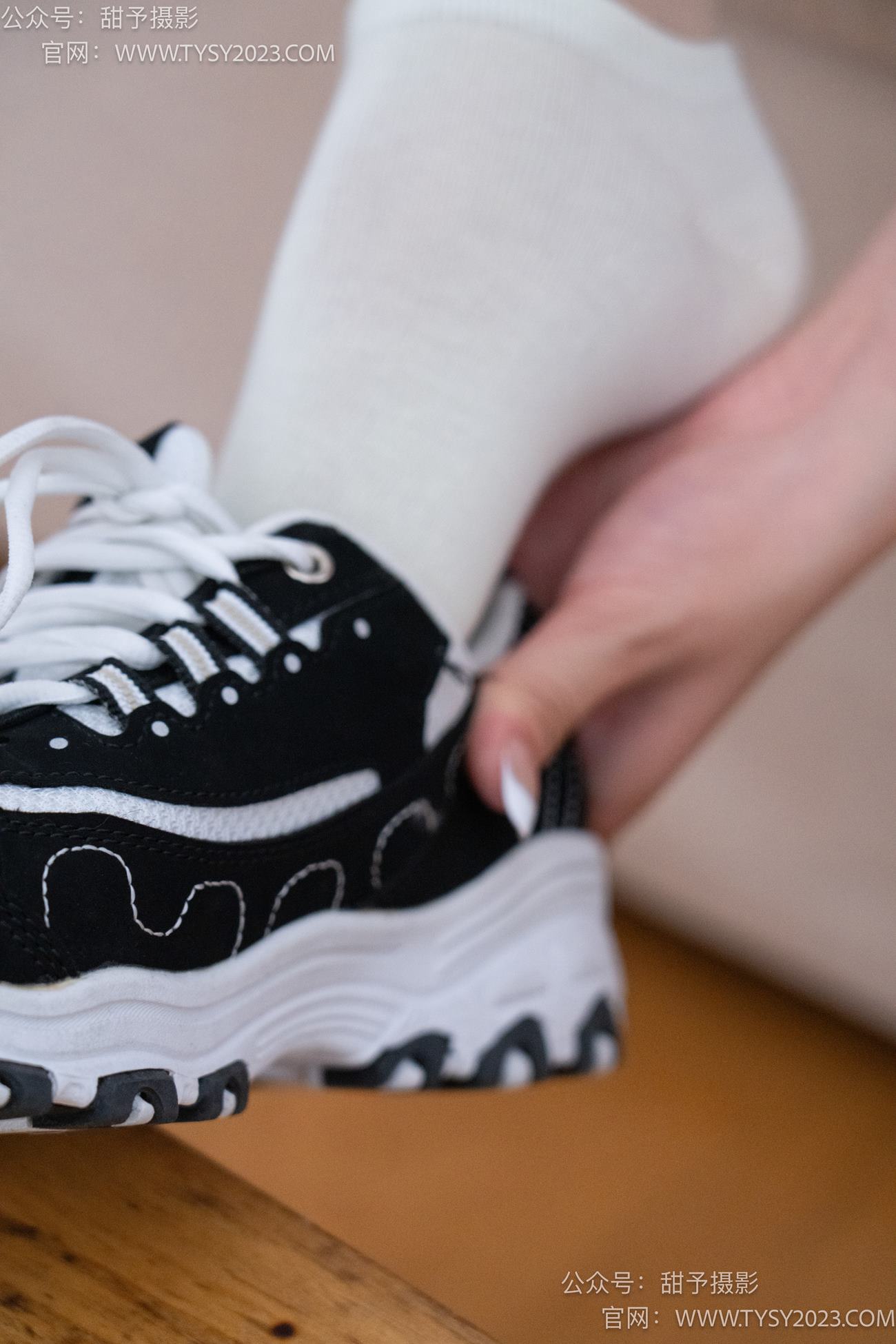 图片[44]-甜予摄影 NO.079期：小云-运动鞋、白棉袜、肉丝（脚尖加固款）[139P] – 速更版-美库