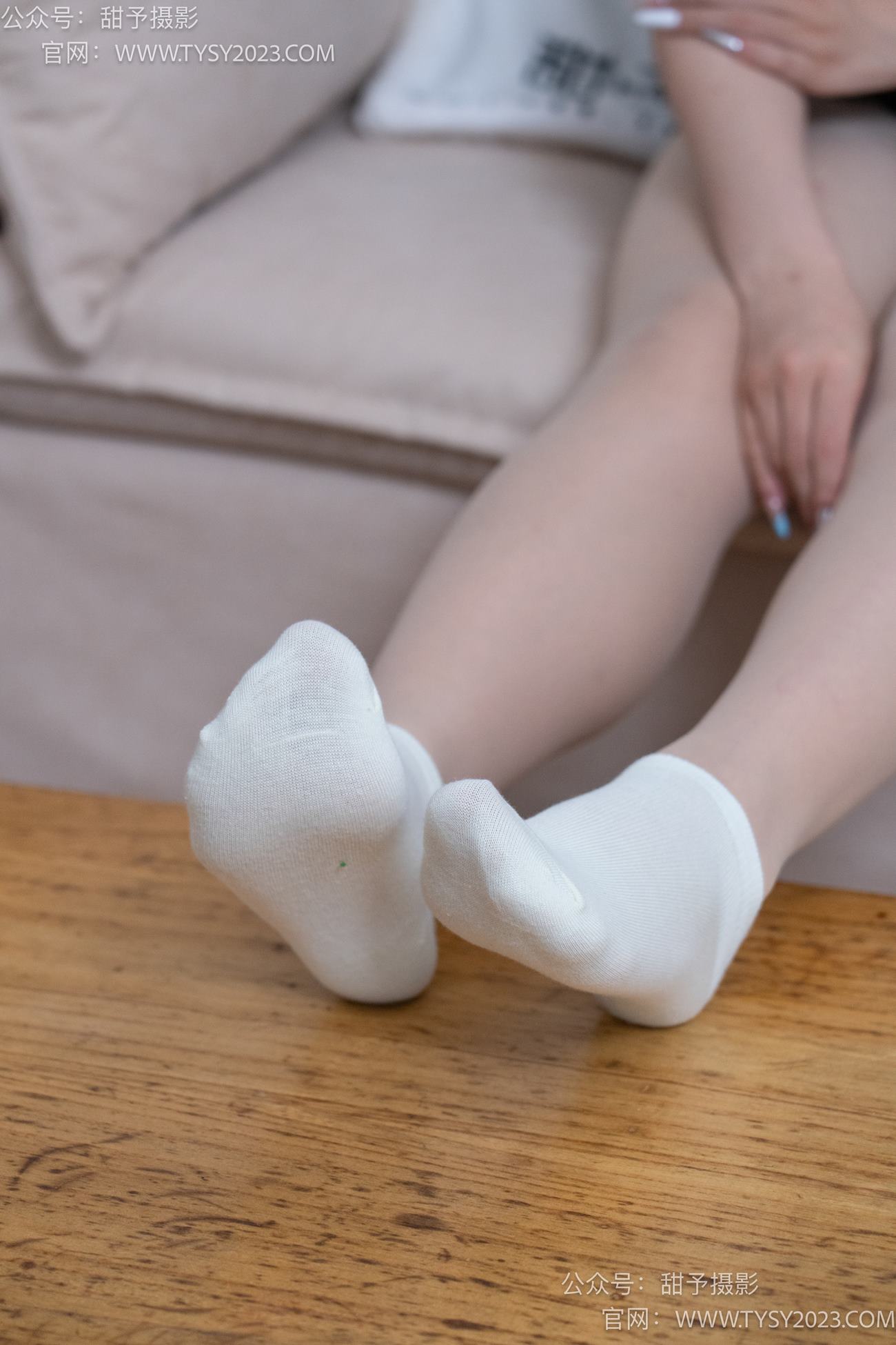 图片[66]-甜予摄影 NO.079期：小云-运动鞋、白棉袜、肉丝（脚尖加固款）[139P] – 速更版-美库