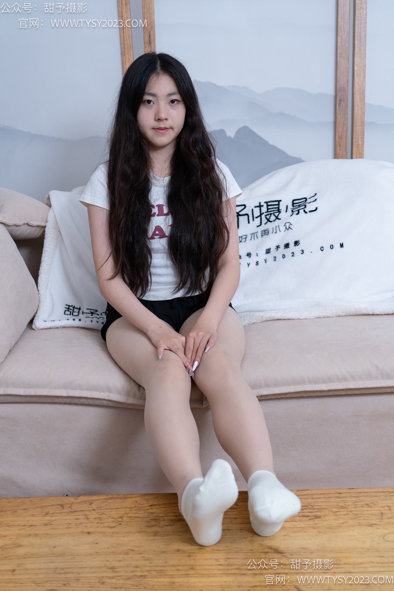 图片[75]-甜予摄影 NO.079期：小云-运动鞋、白棉袜、肉丝（脚尖加固款）[139P] – 速更版-美库