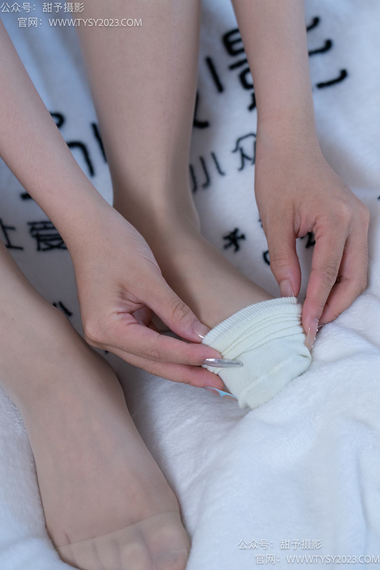图片[91]-甜予摄影 NO.079期：小云-运动鞋、白棉袜、肉丝（脚尖加固款）[139P] – 速更版-美库