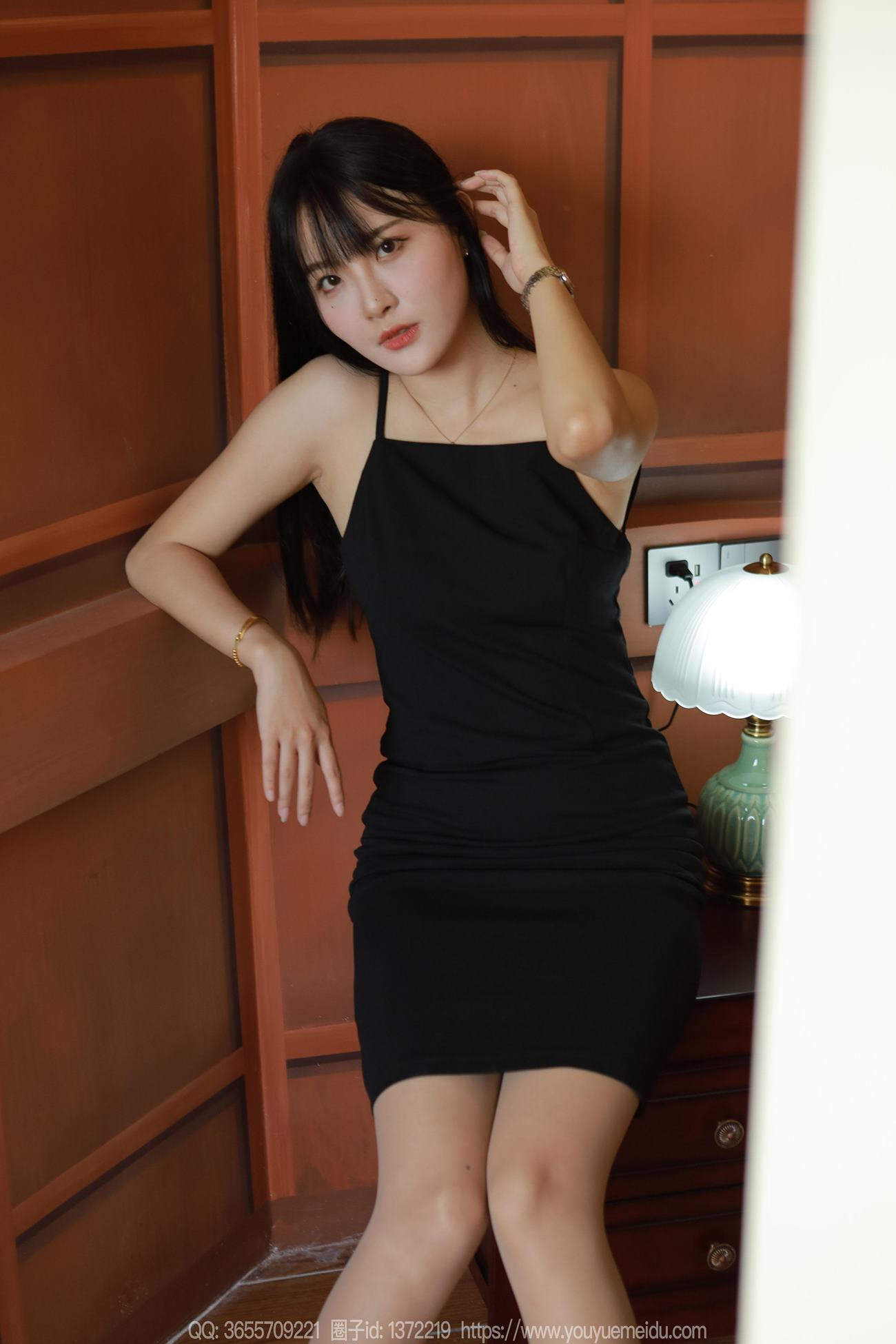 图片[49]-[IESS异思趣向] 2024.09.22 丝享家1852：婉萍《黑色礼裙（上）》[90P] – 速更版-美库