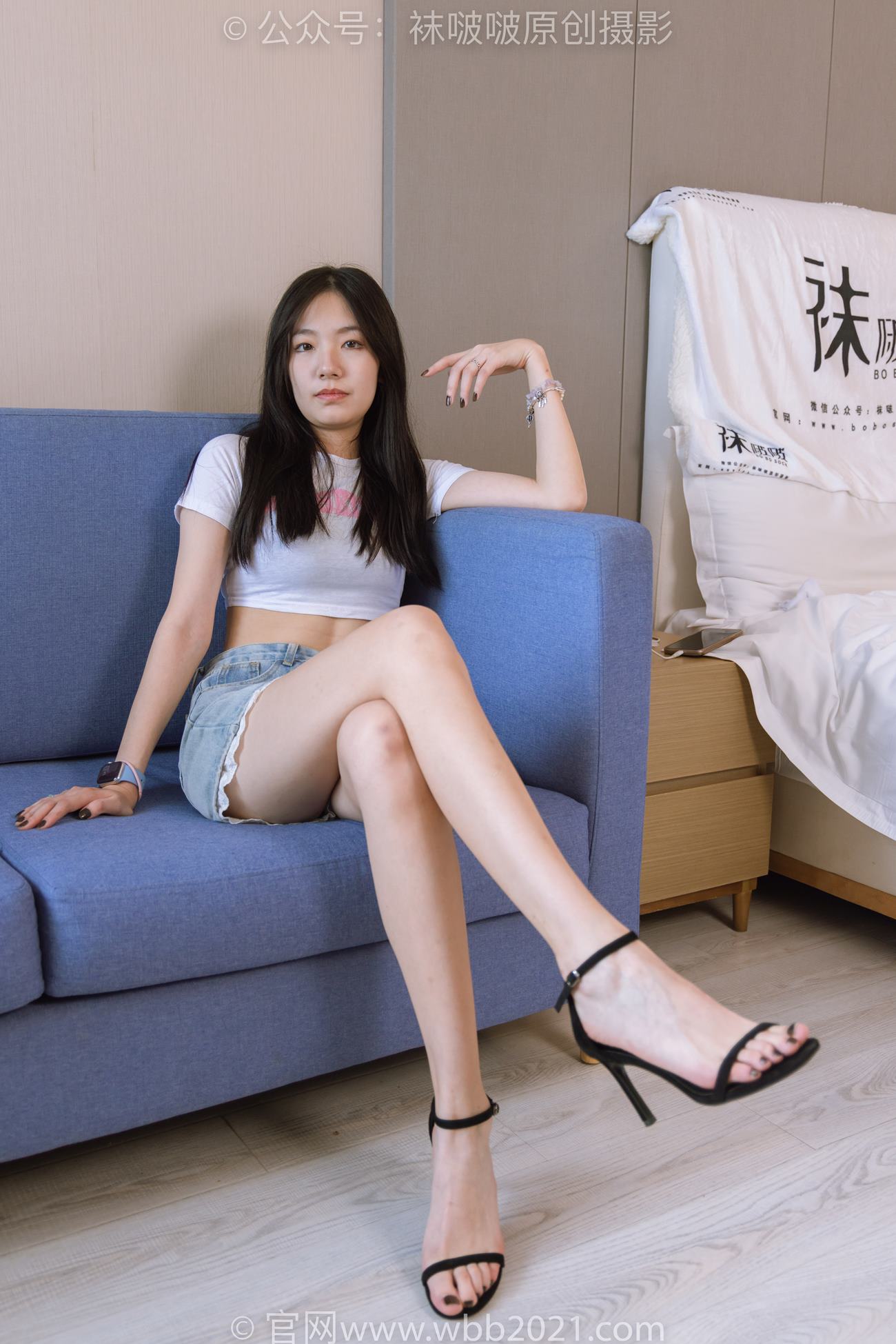 图片[95]-[BoBoSocks袜啵啵]NO.426 小甜豆-高跟鞋、裸足、白棉袜[140P] – 速更版-美库