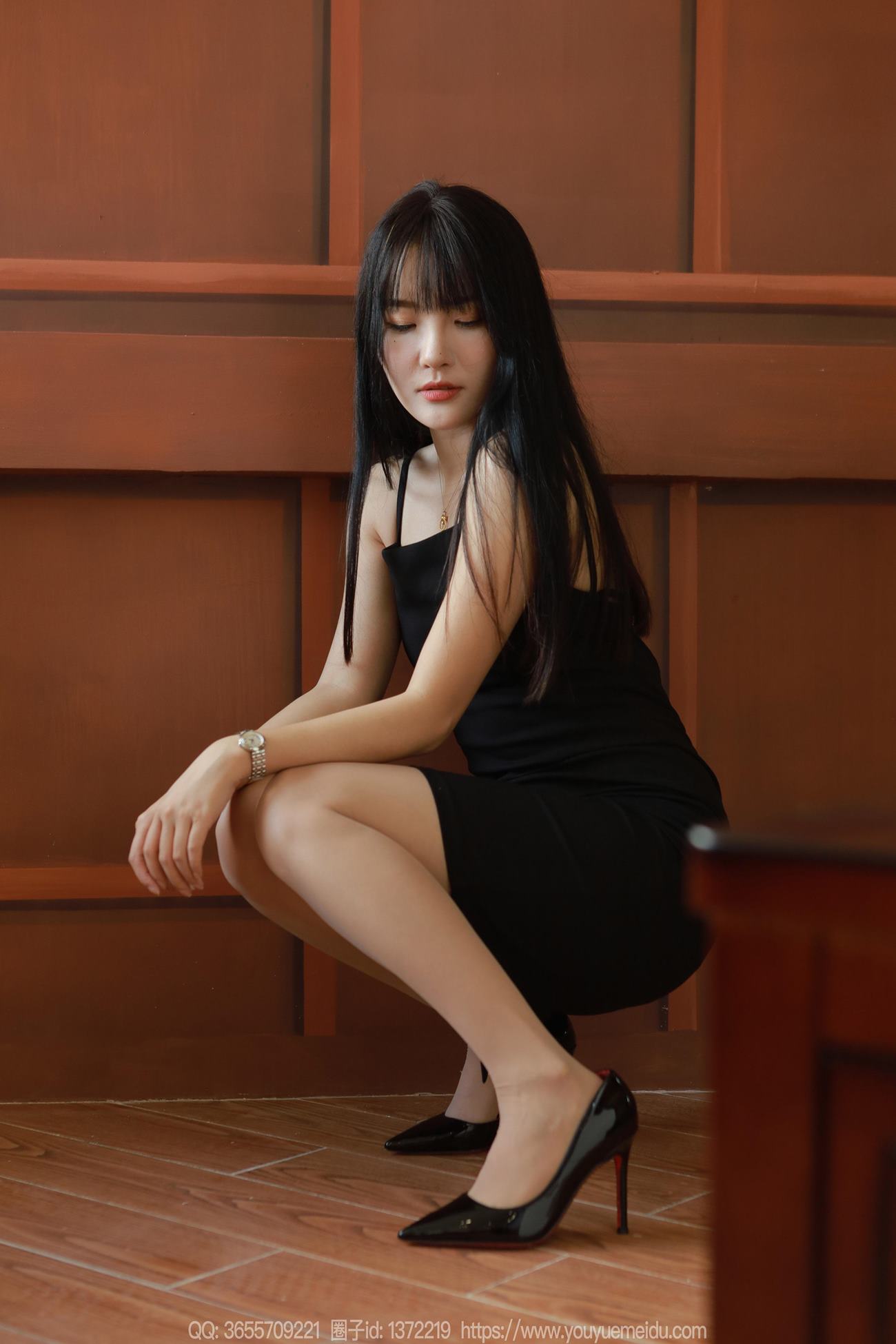 图片[90]-[IESS异思趣向] 2024.09.22 丝享家1852：婉萍《黑色礼裙（上）》[90P] – 速更版-美库