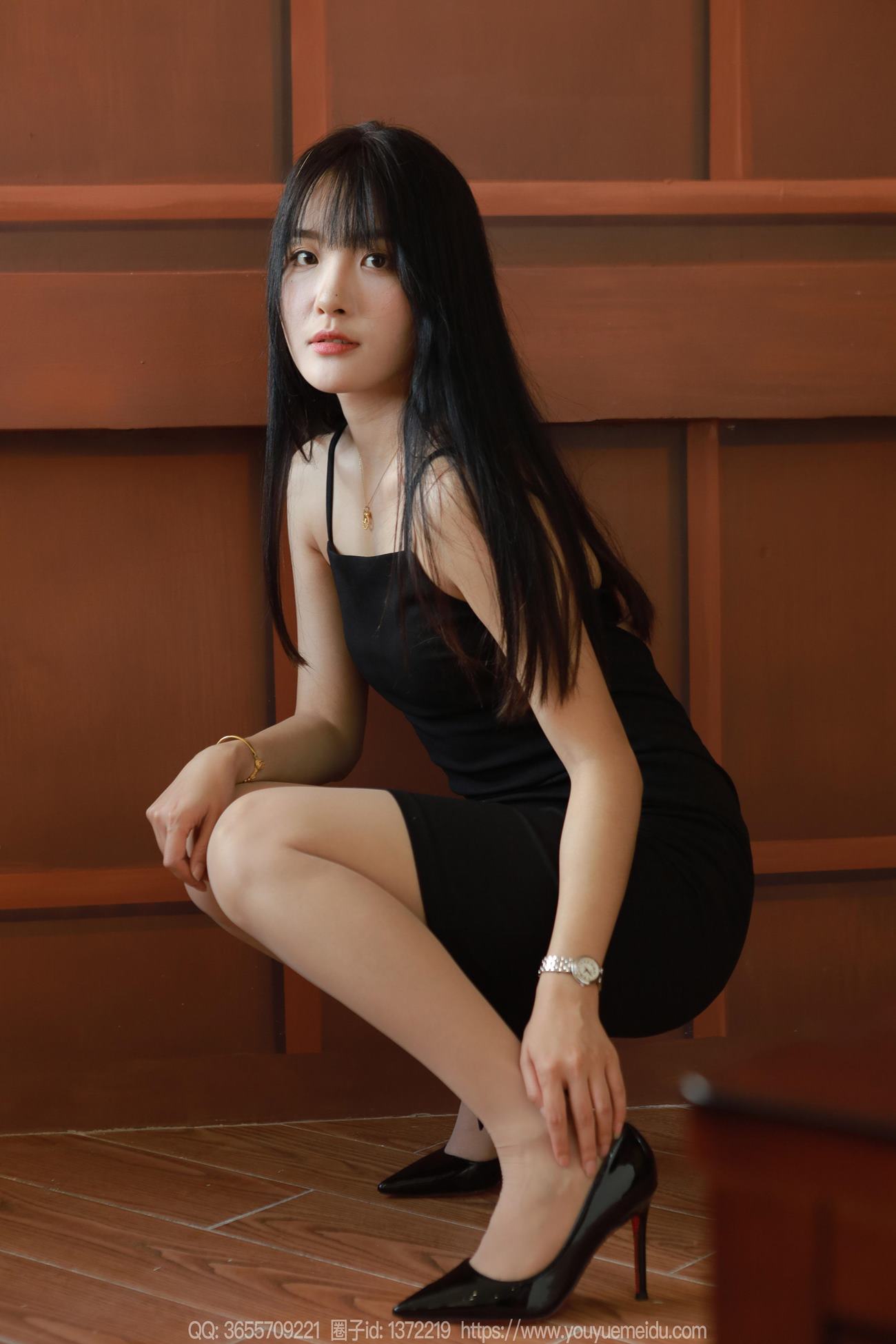 图片[91]-[IESS异思趣向] 2024.09.22 丝享家1852：婉萍《黑色礼裙（上）》[90P] – 速更版-美库