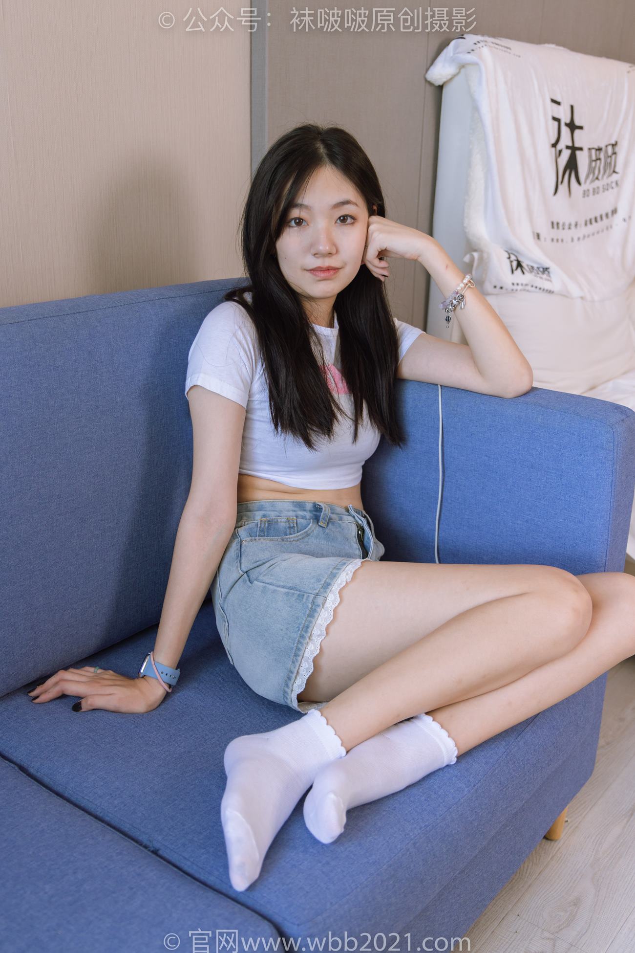 图片[110]-[BoBoSocks袜啵啵]NO.426 小甜豆-高跟鞋、裸足、白棉袜[140P] – 速更版-美库